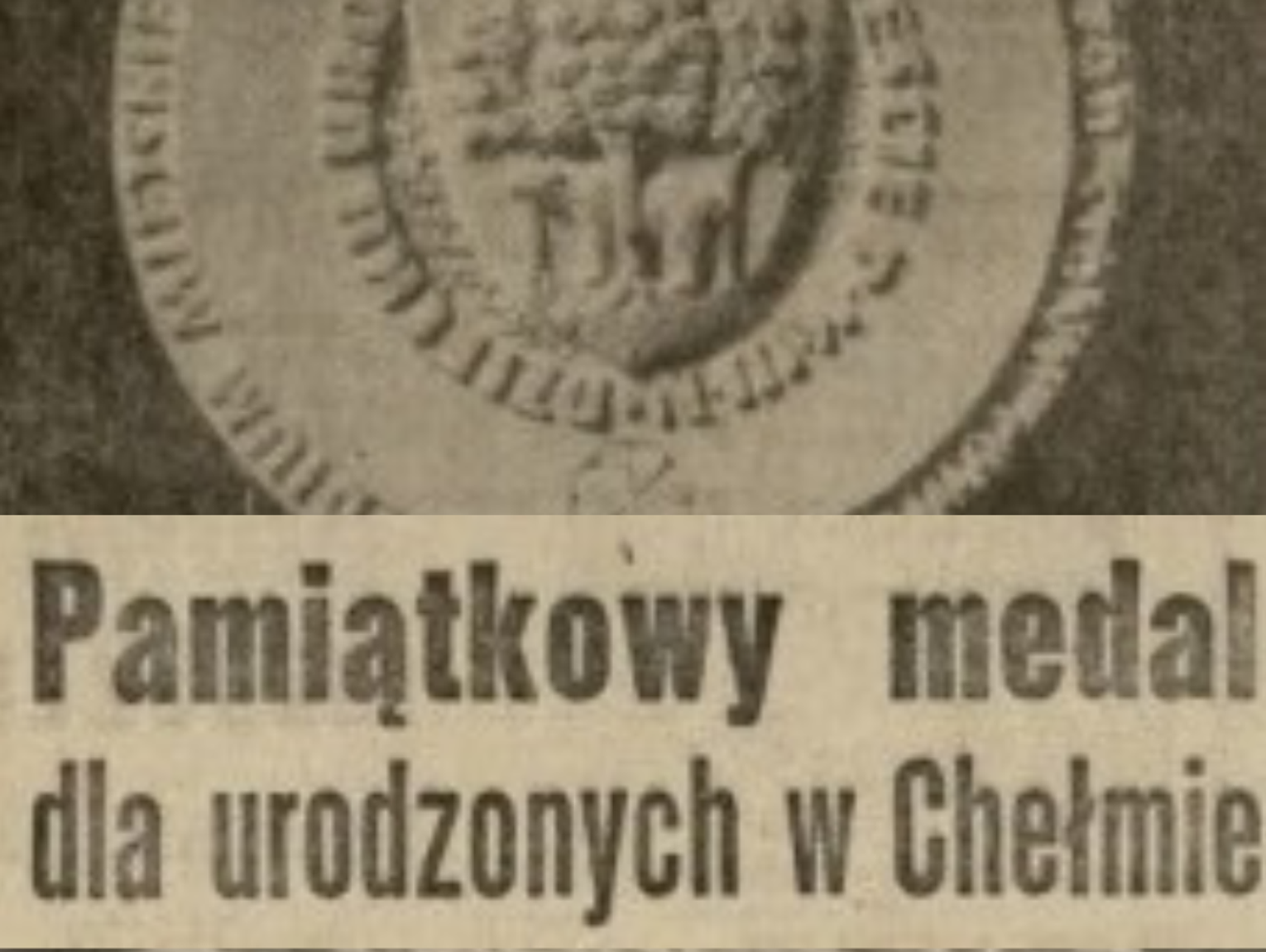 Kroniki miasta. Pamiątka dla urodzonych w Chełmie