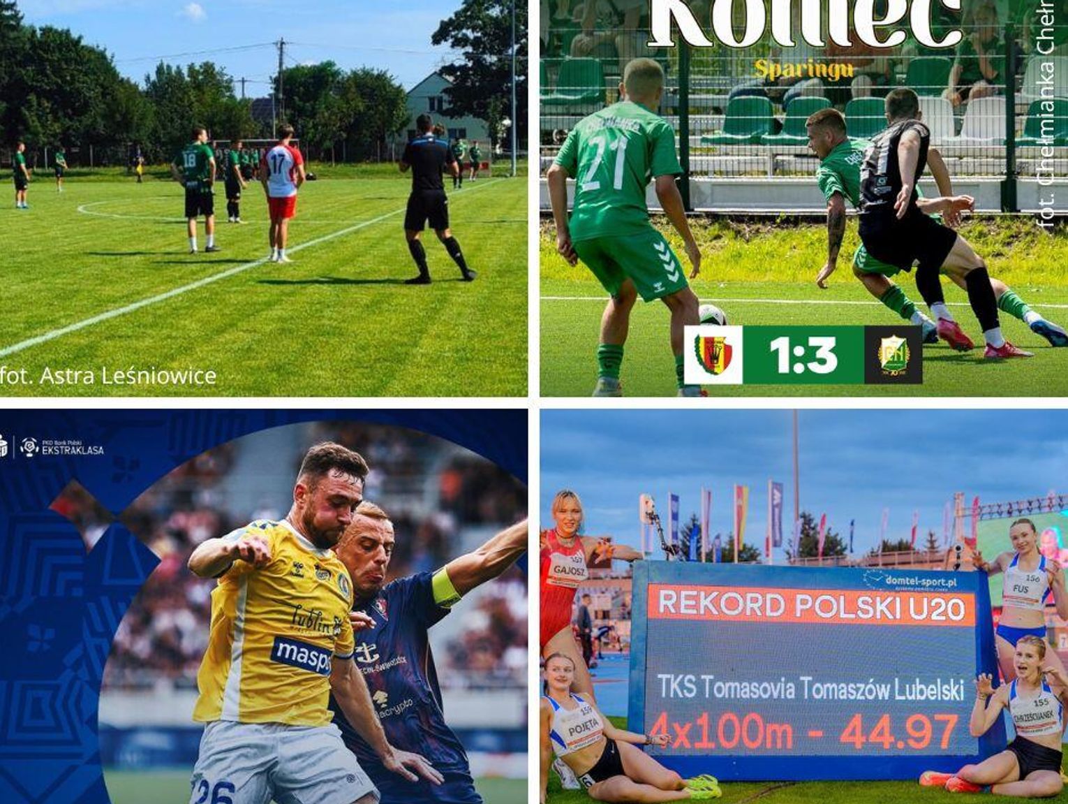 Lokalne wiadomości sportowe - godz. 16:30 (28 lipca)