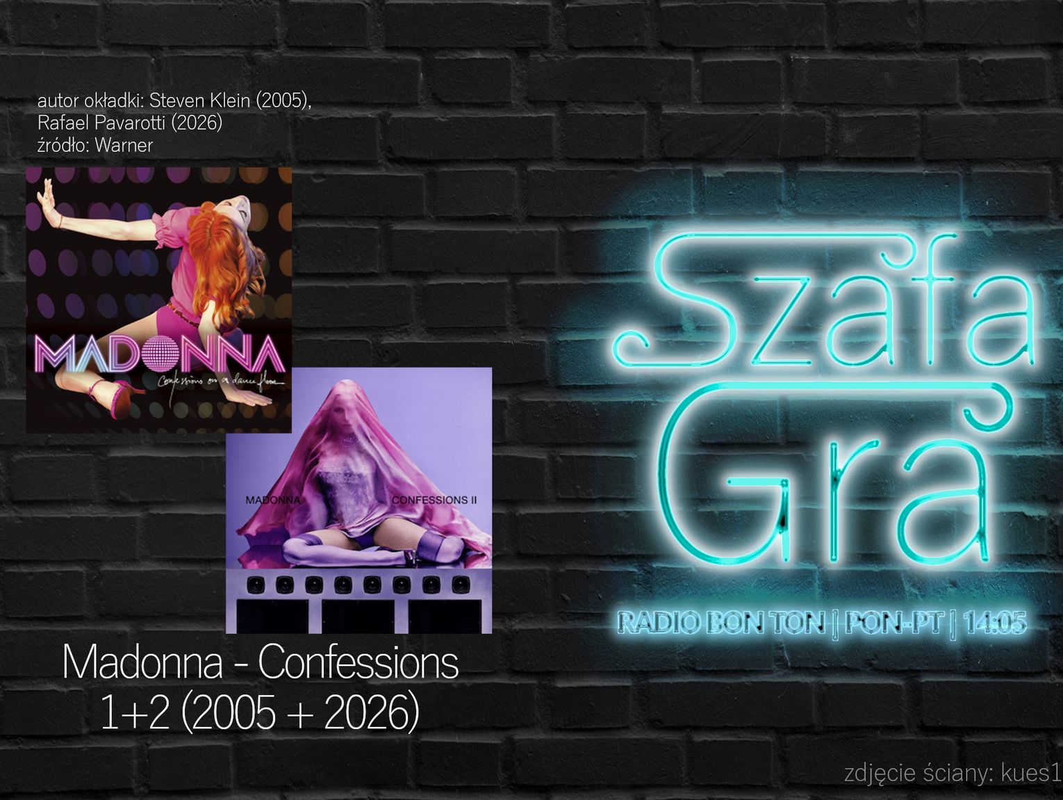 Madonna - Confessions 1+2 (2005 + 2026) | SZAFA GRA