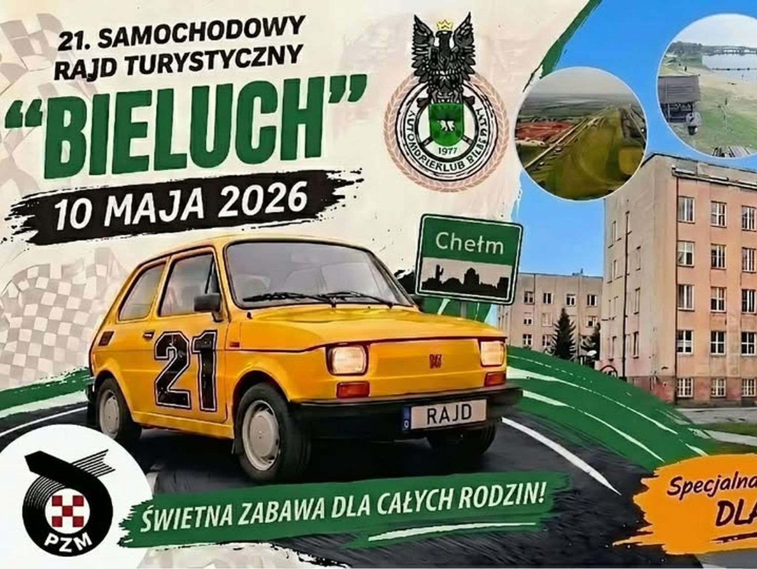 O 21. Turystycznym Rajdzie Samochodowym BIELUCH rozmawiamy z Grzegorzem Gorczycą