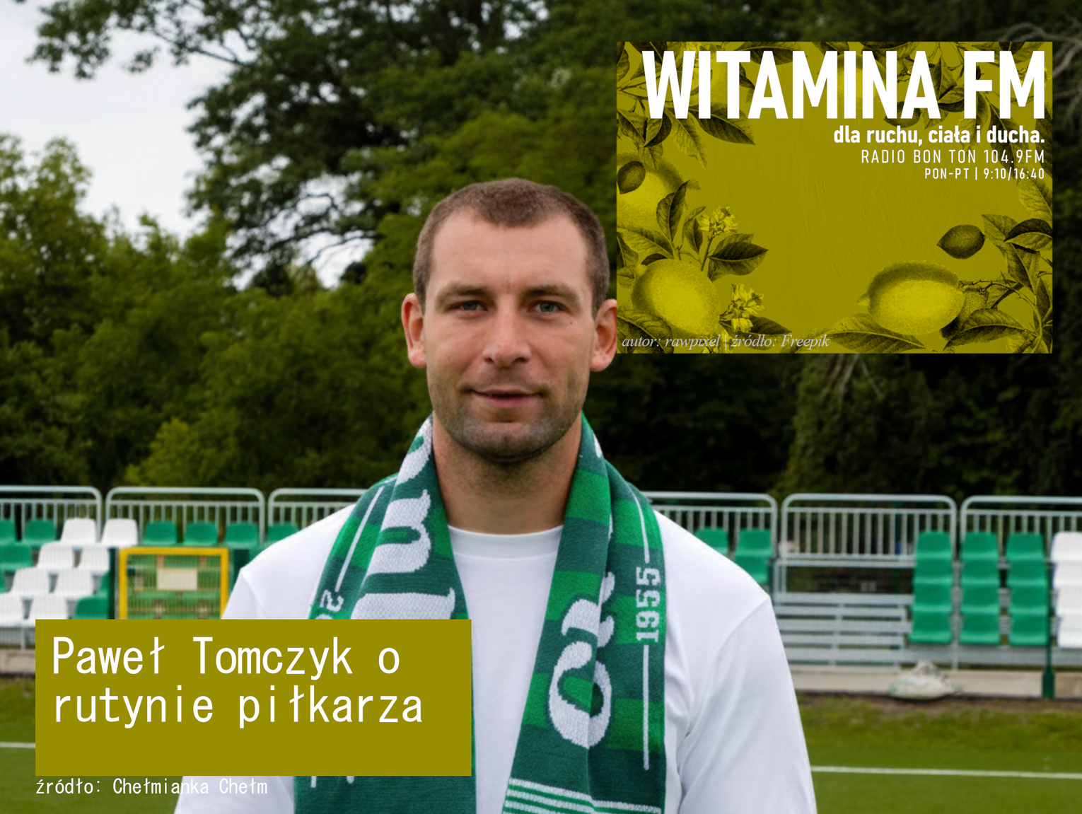 Paweł Tomczyk o rutynie piłkarza - Witamina FM