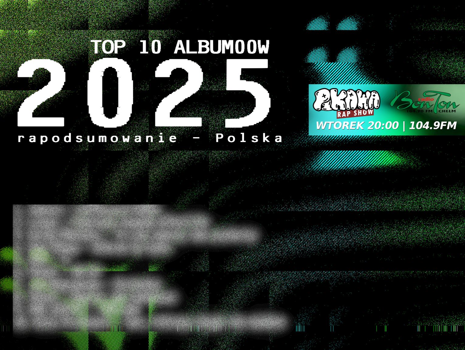 PIKAWA RAP SHOW | TOP 10 ALBUM00W - 2025 - rapodsumowanie - POLSKA