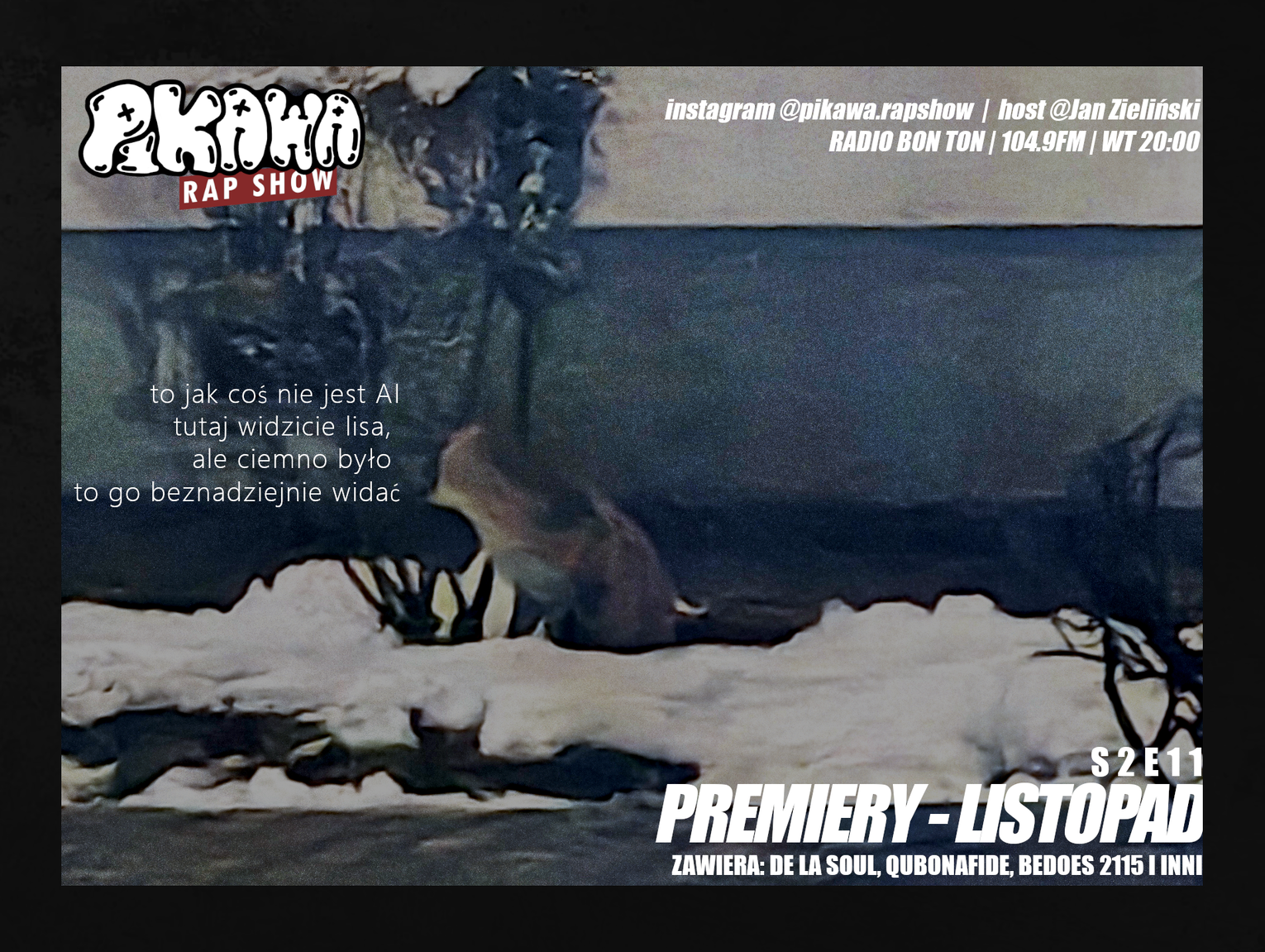 PREMIERY - LISTOPAD | S2E11 | PIKAWA RAP SHOW