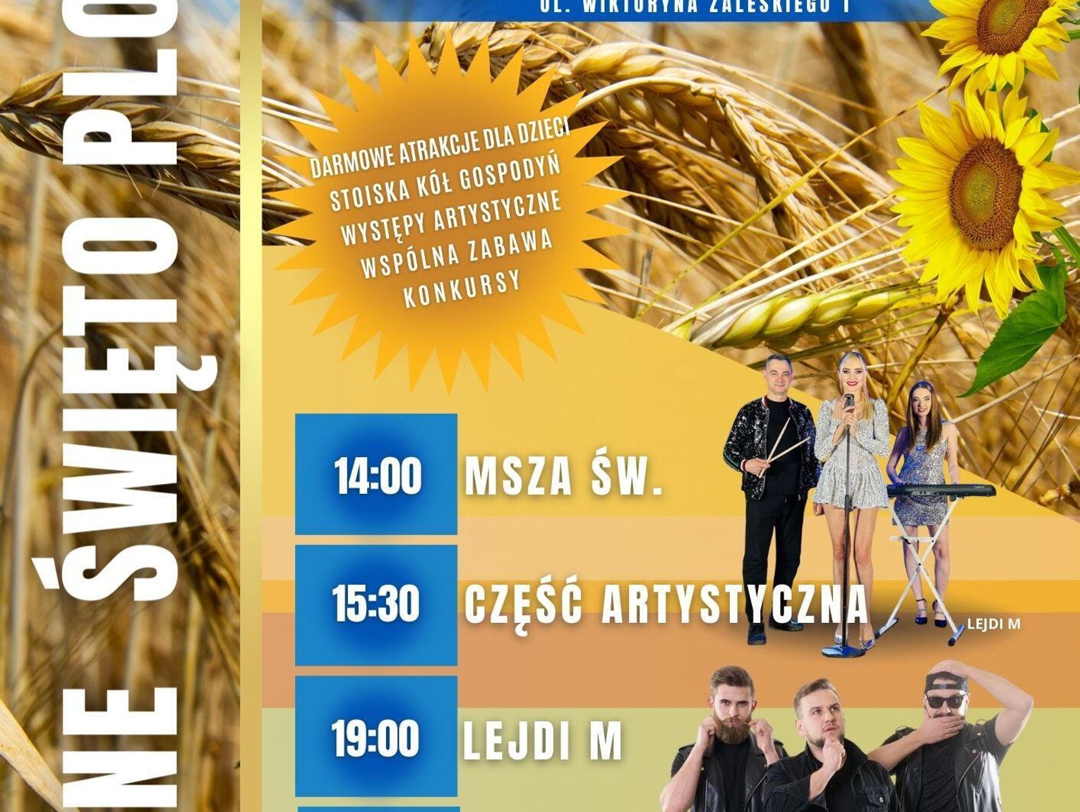 Rejowiec zaprasza na gminne dożynki