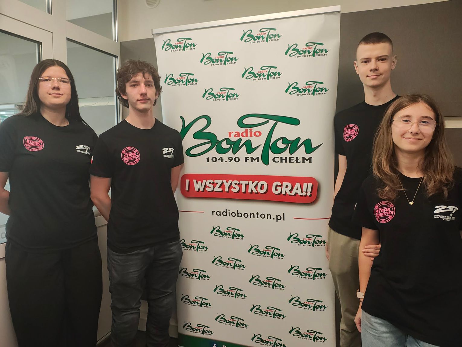 Robot po chełmsku! Drużyna Stark Robotics w Radiu Bon Ton