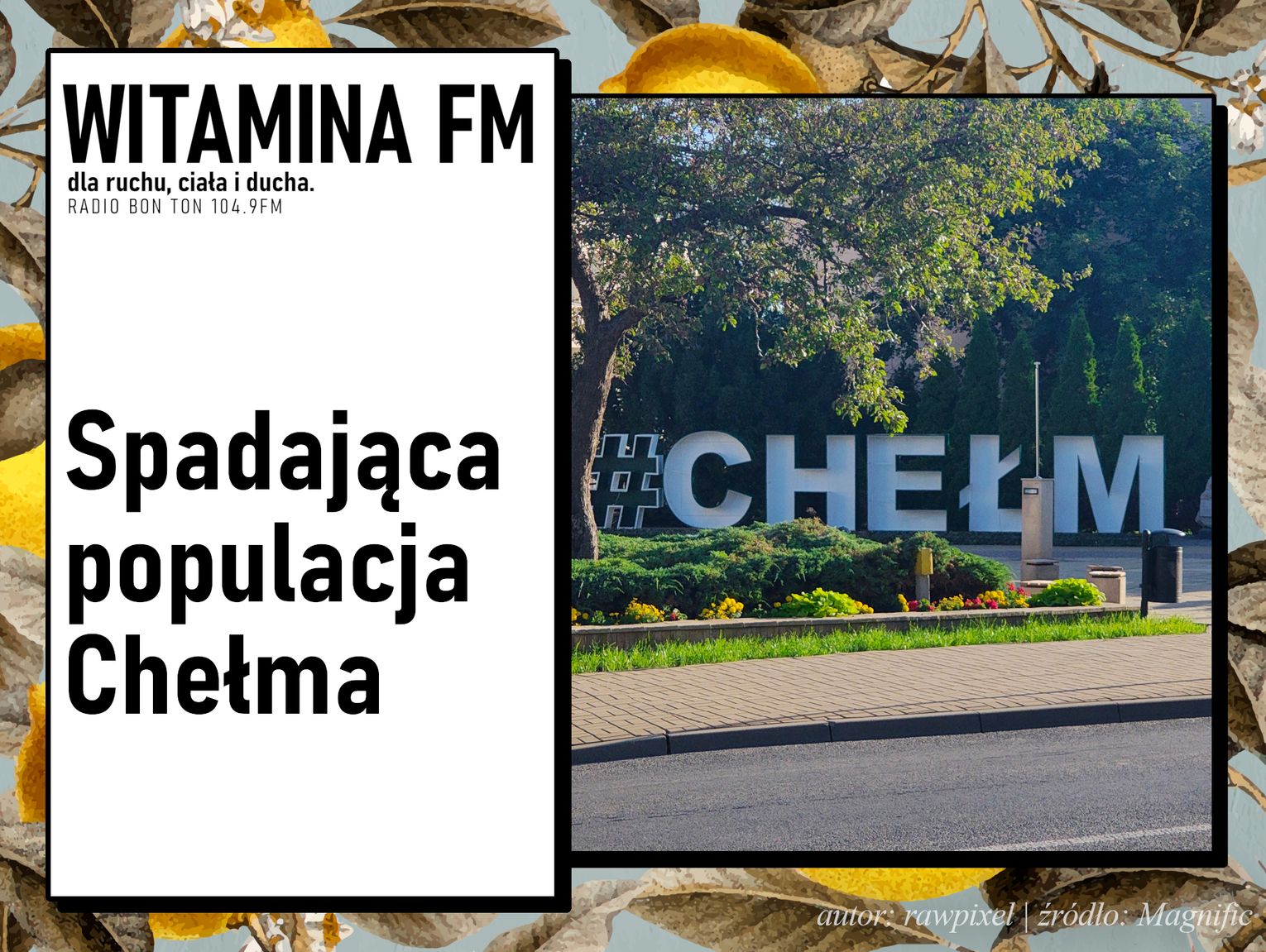 Spadająca populacja Chełma | Witamina FM