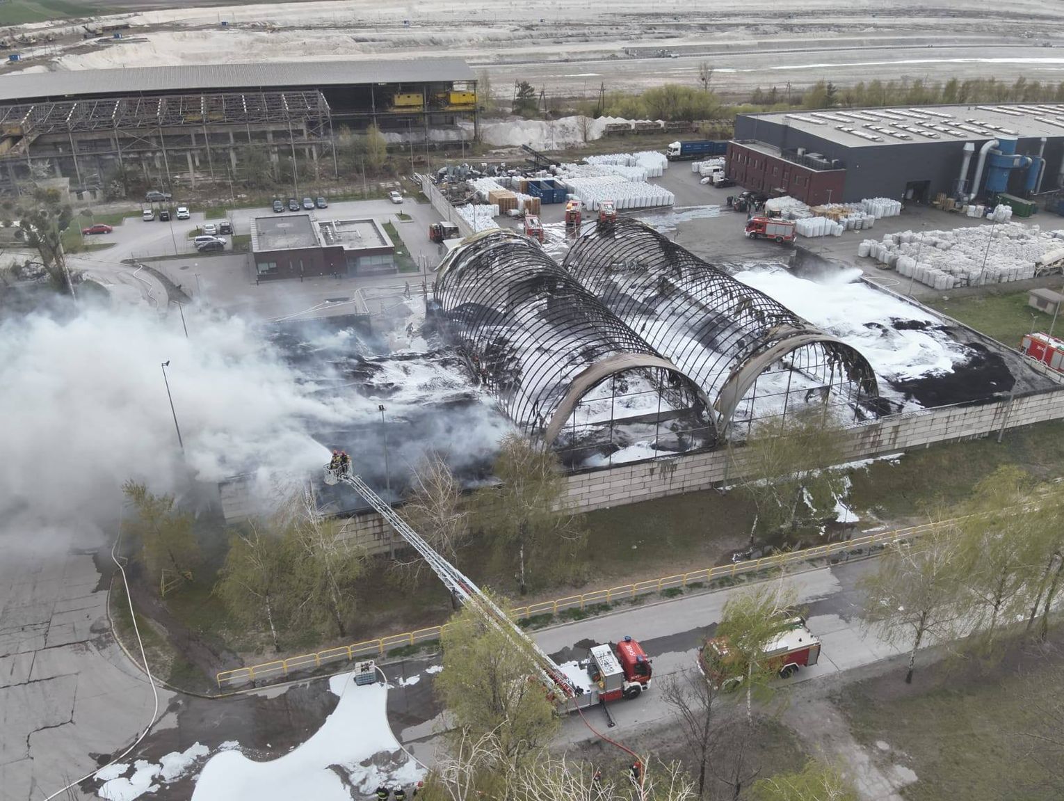 Tyle piany, co w kilka lat! Wymagająca akcja straży pożarnej w Chełmie. Puls dnia.