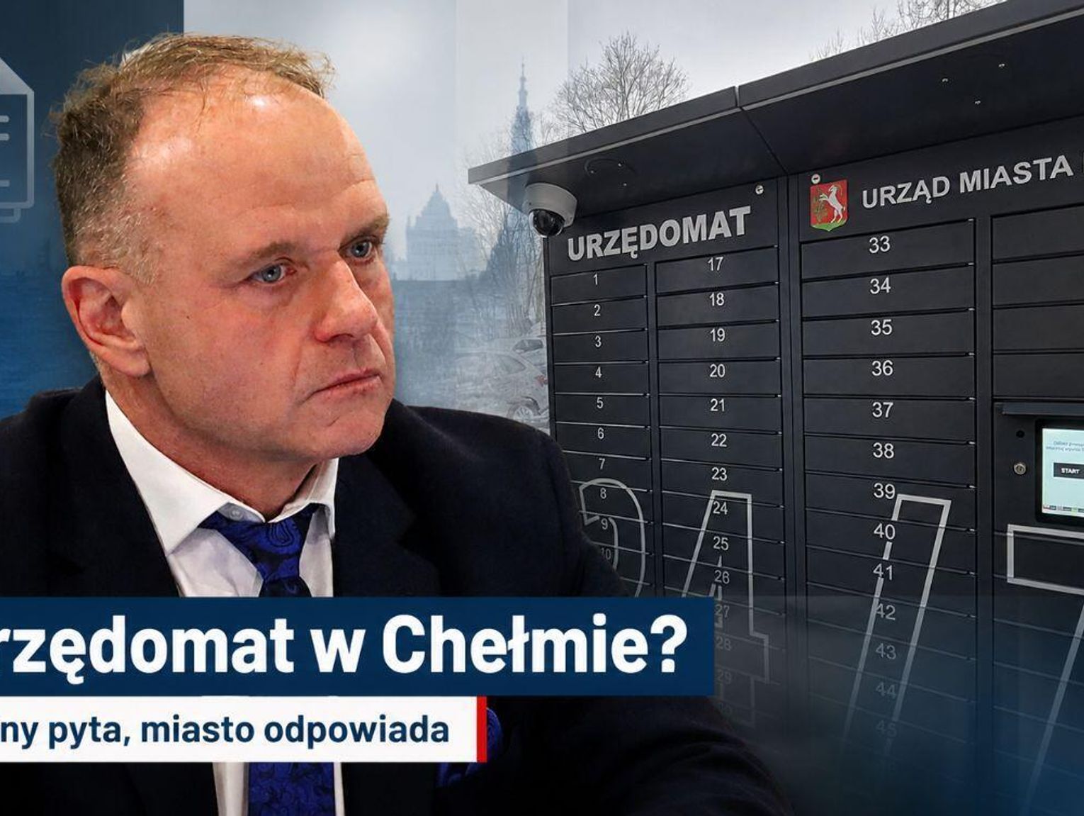Urzędomatu w Chełmie na razie nie będzie. Miasto wskazuje na koszty, obsługę i wątpliwości prawne