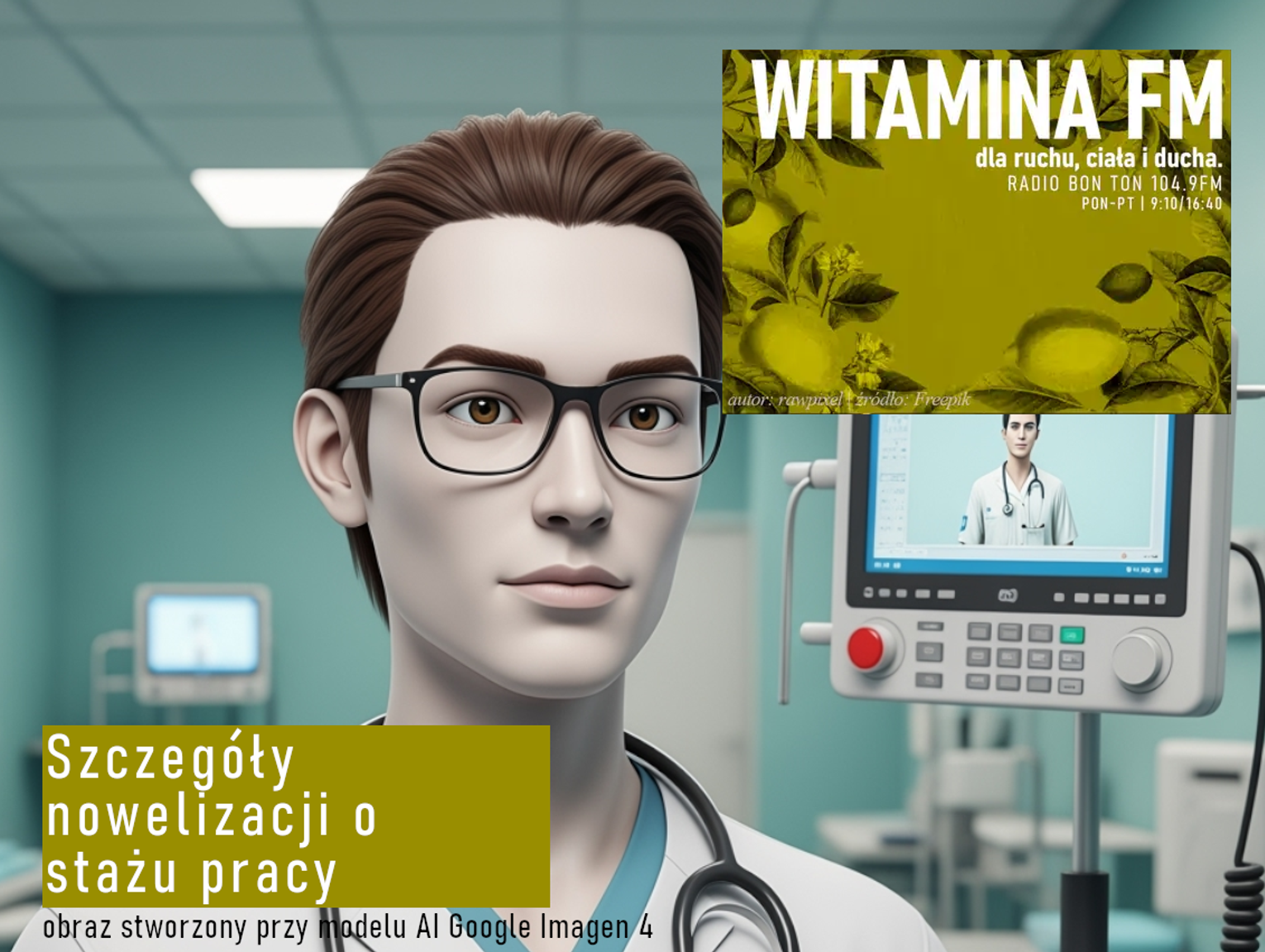 Wdrażanie AI do szpitali - Witamina FM