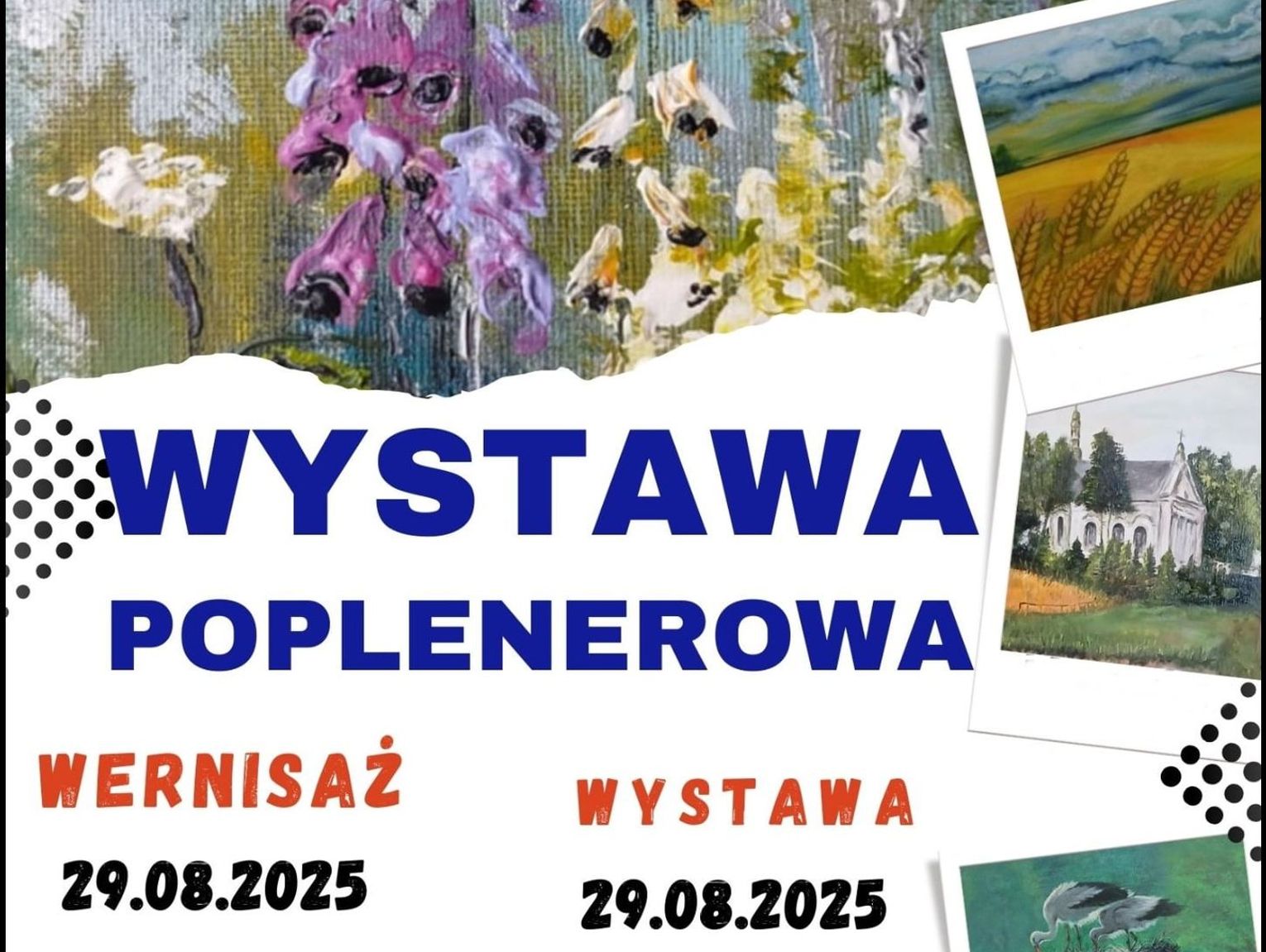 Wernisaż wystawy poplenerowej Stowarzyszenia Twórczego "Pasja" w Chełmie