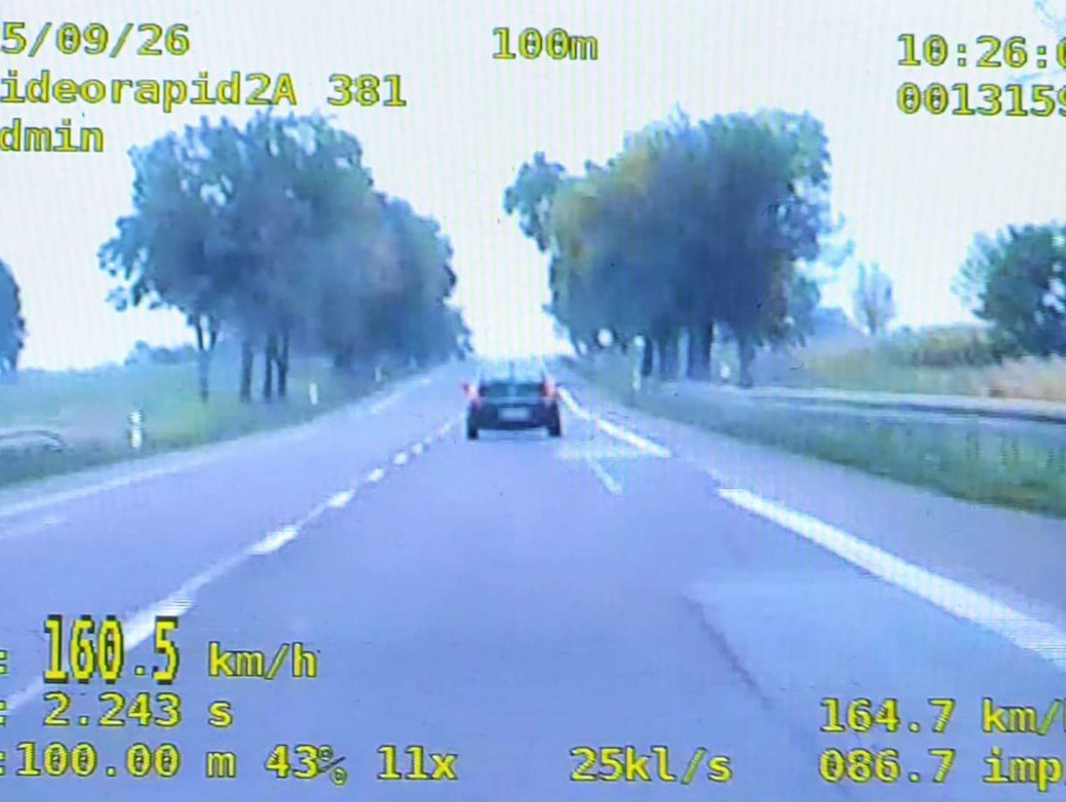 Wiadomości lokalne. 160 kilometrów na godzinę w Anusinie. Weekendowa kontrola prędkości