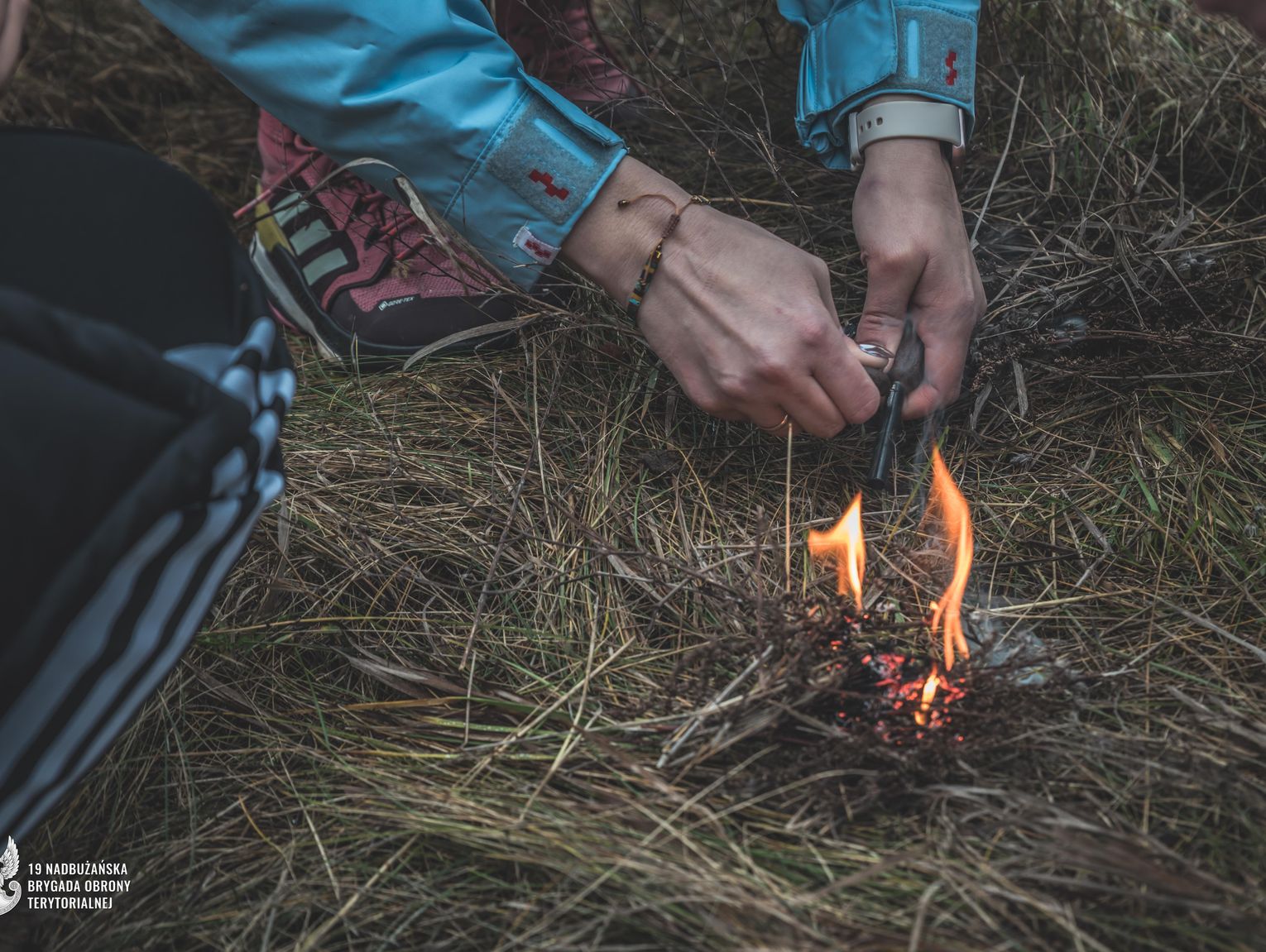 Wiadomości lokalne. Chcą być "w gotowości". W Chełmie żołnierze 19 NBOT przeprowadzili mieszkańców przez podstawowy kurs bezpieczeństwa