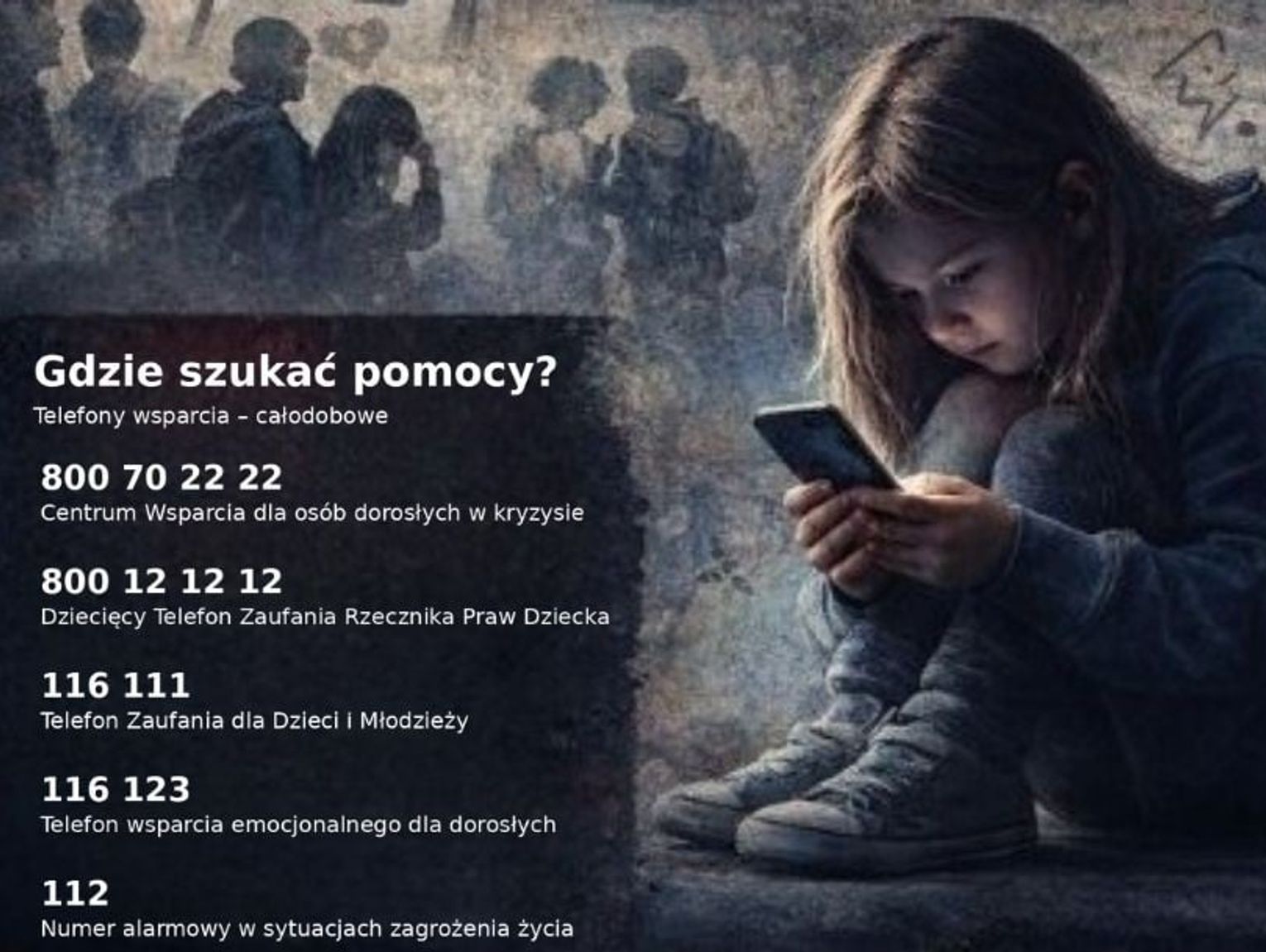 Wiadomości lokalne. Coraz więcej kryzysów psychicznych wśród młodych Polaków