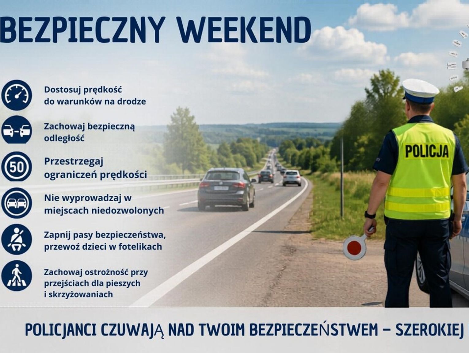 Wiadomości lokalne. Długi weekend pod policyjnym nadzorem