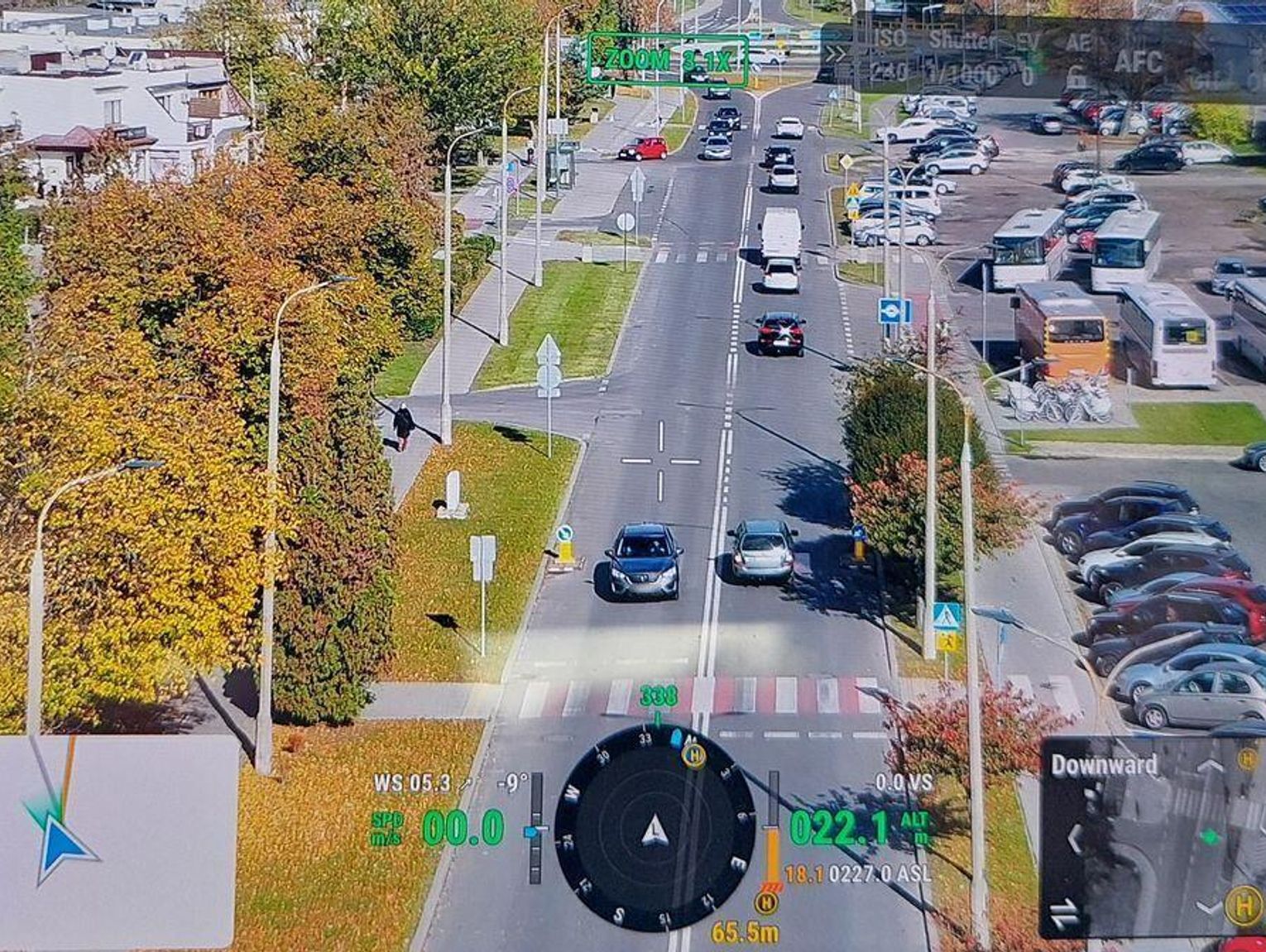 Wiadomości lokalne. Drogówka z dronem w Chełmie. Były mandaty i pouczenia