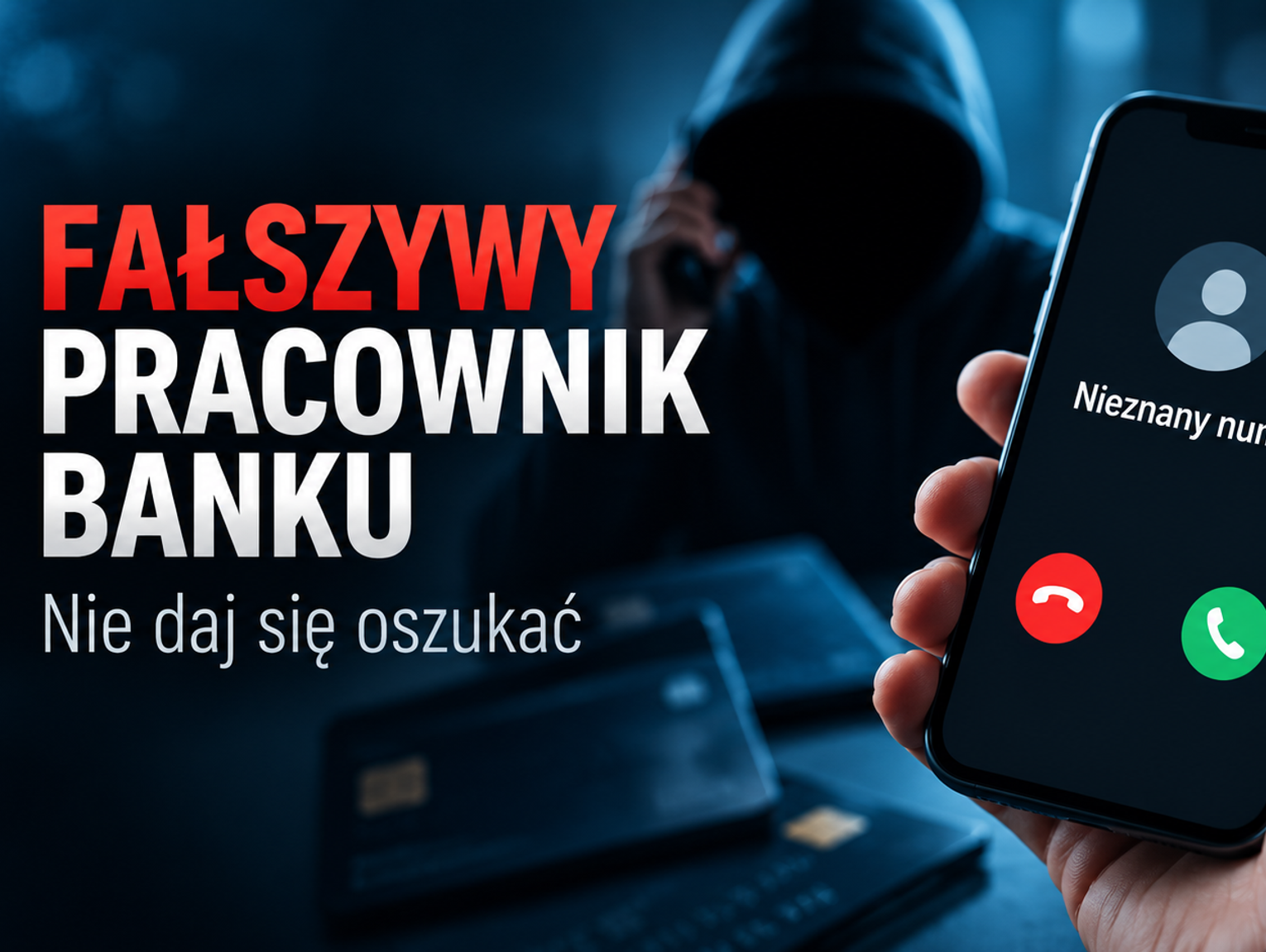 Wiadomości lokalne. Fałszywy pracownik banku zadzwonił do mieszkańca regionu. Chełmska policja ostrzega