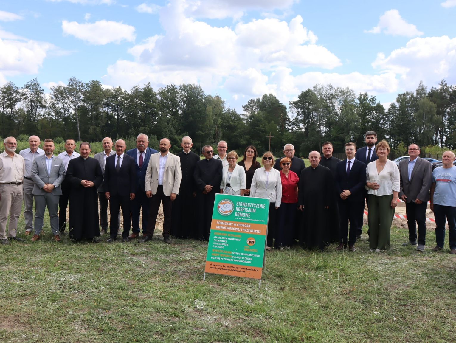 Wiadomości lokalne. Hospicjum w Nowinach coraz bliżej. Rozpoczęła się budowa