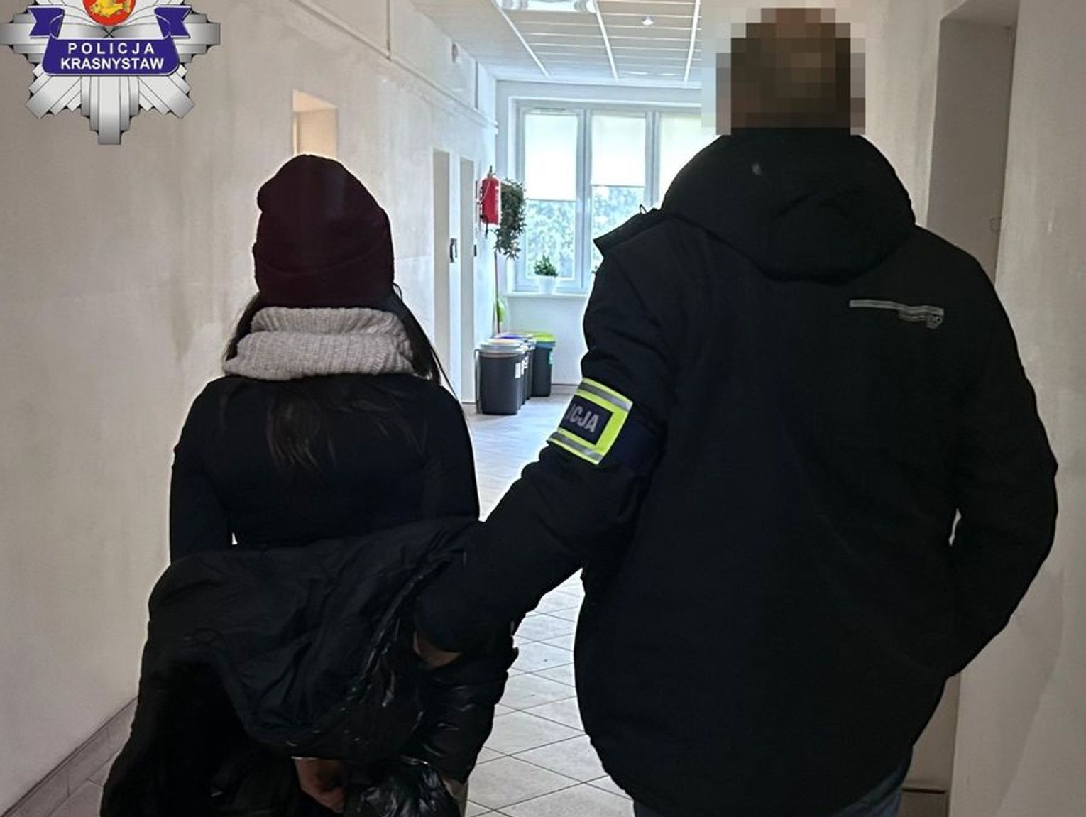 Wiadomości lokalne. Nocna kradzież w Krasnymstawie. Sprawcy wpadli na MOP-ie