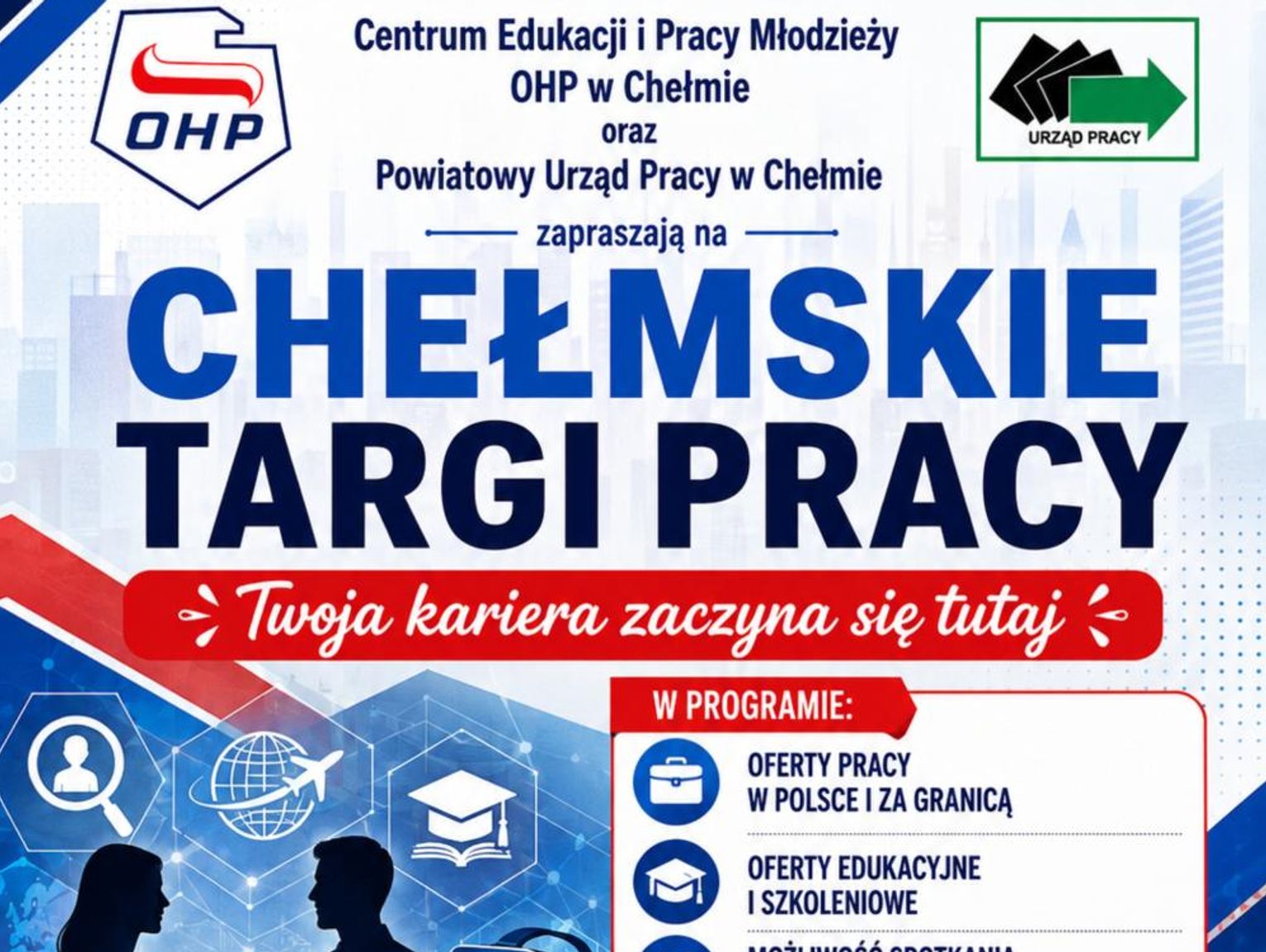 Wiadomości lokalne. Praca, staże i nowe możliwości. Targi Pracy w Chełmie