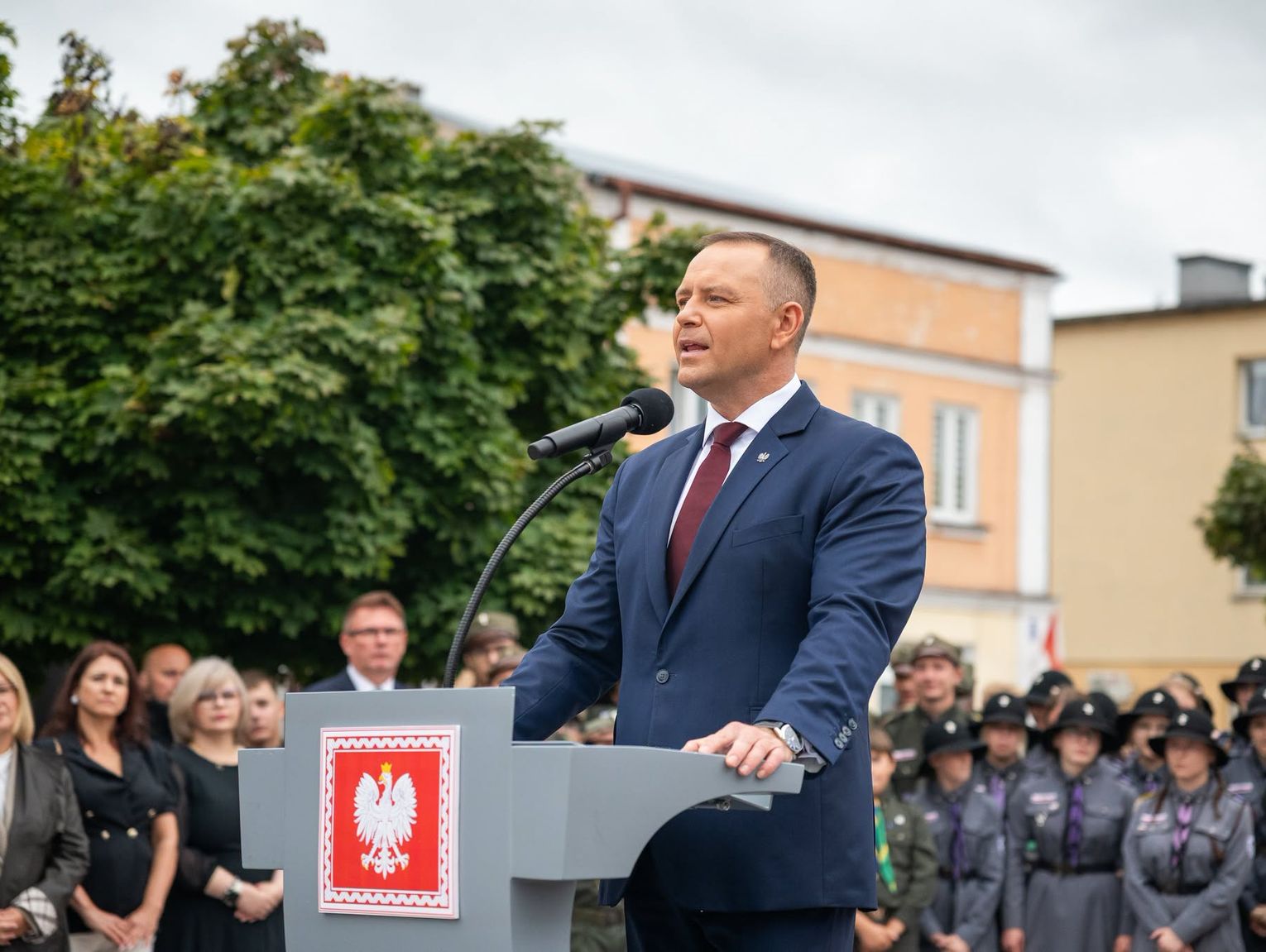 Wiadomości lokalne. Prezydent we Włodawie. Hołd poległym i rozmowy o granicy