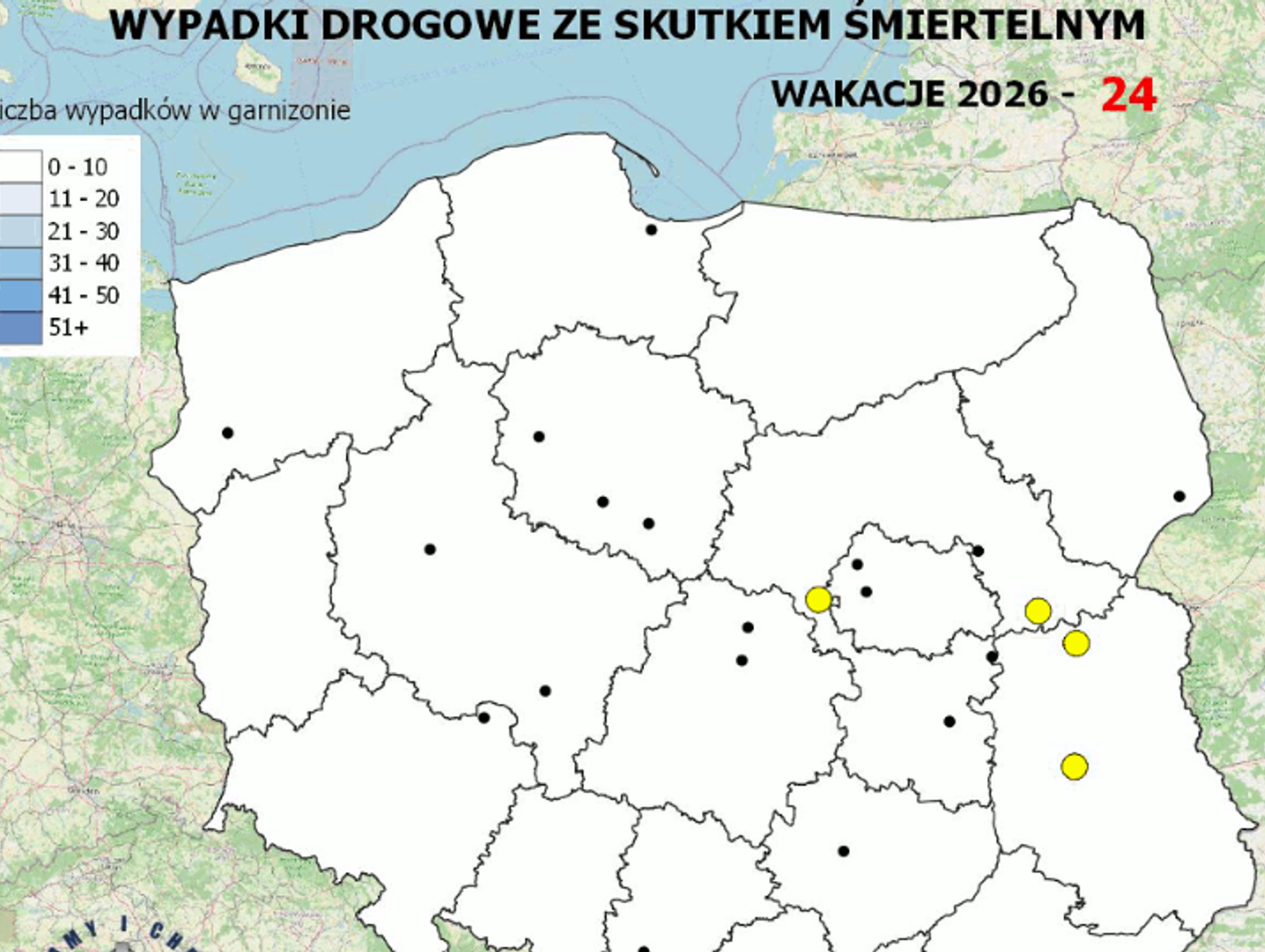 Wiadomości lokalne. Śmiertelne wypadki już na początku lata