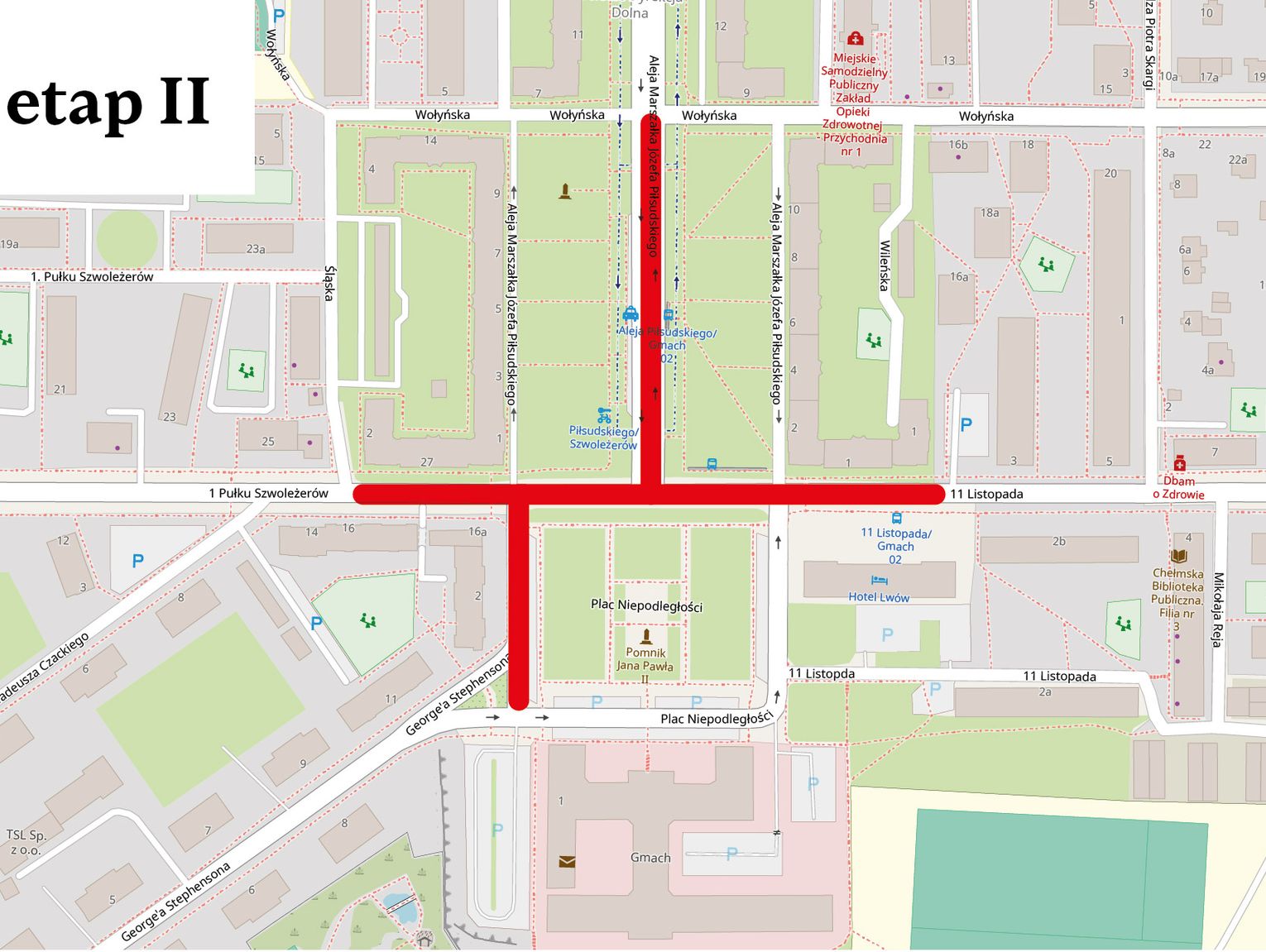 Wiadomości lokalne. Uwaga kierowcy - obowiązuje kolejny etap zmian w organizacji ruchu na osiedlu Dyrekcja w Chełmie