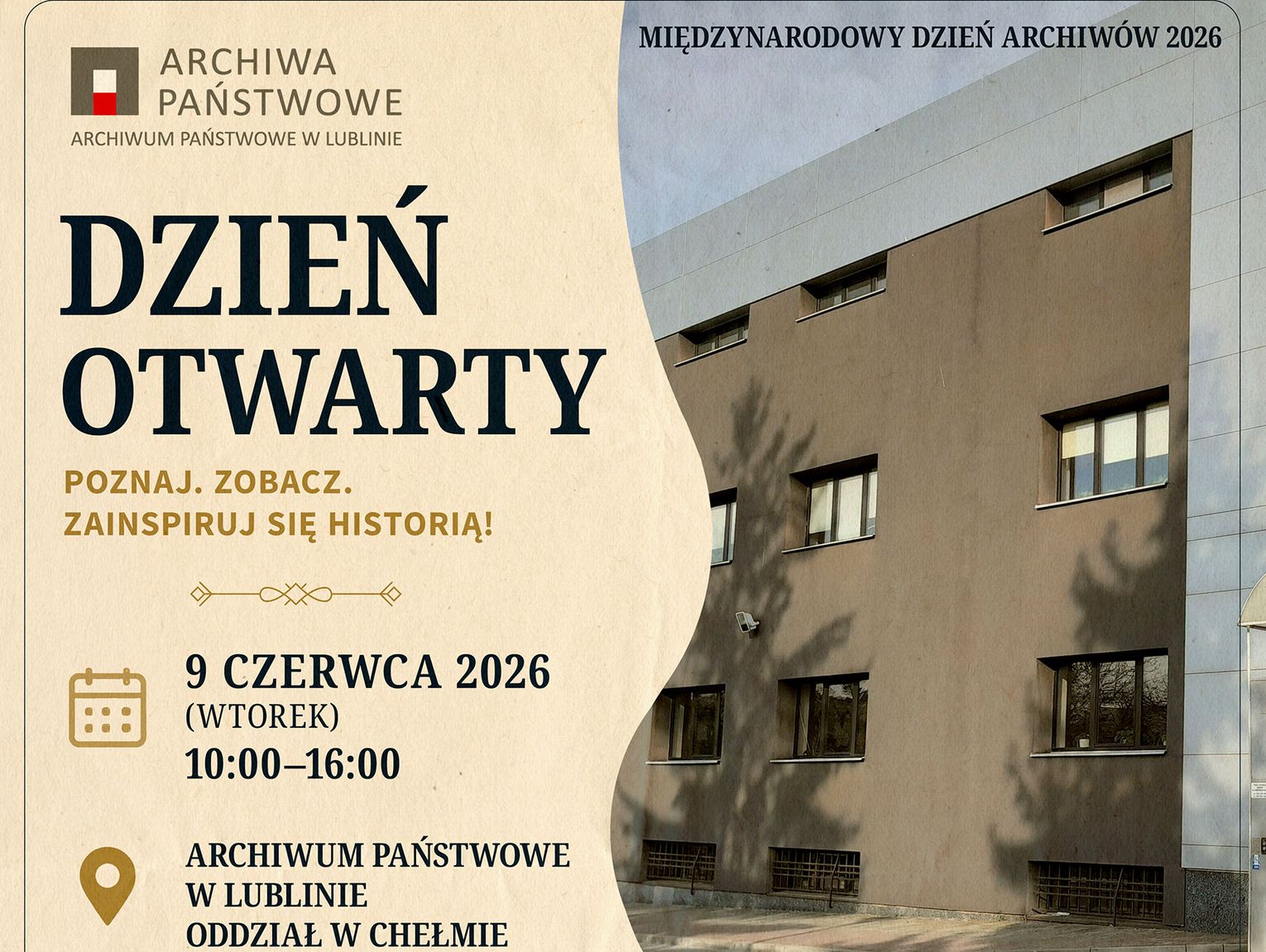 Wiadomości lokalne. Wyjątkowa podróż w czasie. Międzynarodowy Dzień Archiwów w Chełmie