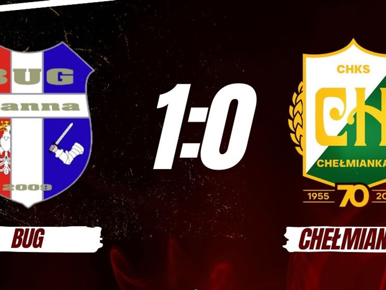 Wiadomości sportowe - Bug Hanna pokonał Chełmiankę w Pucharze Polski