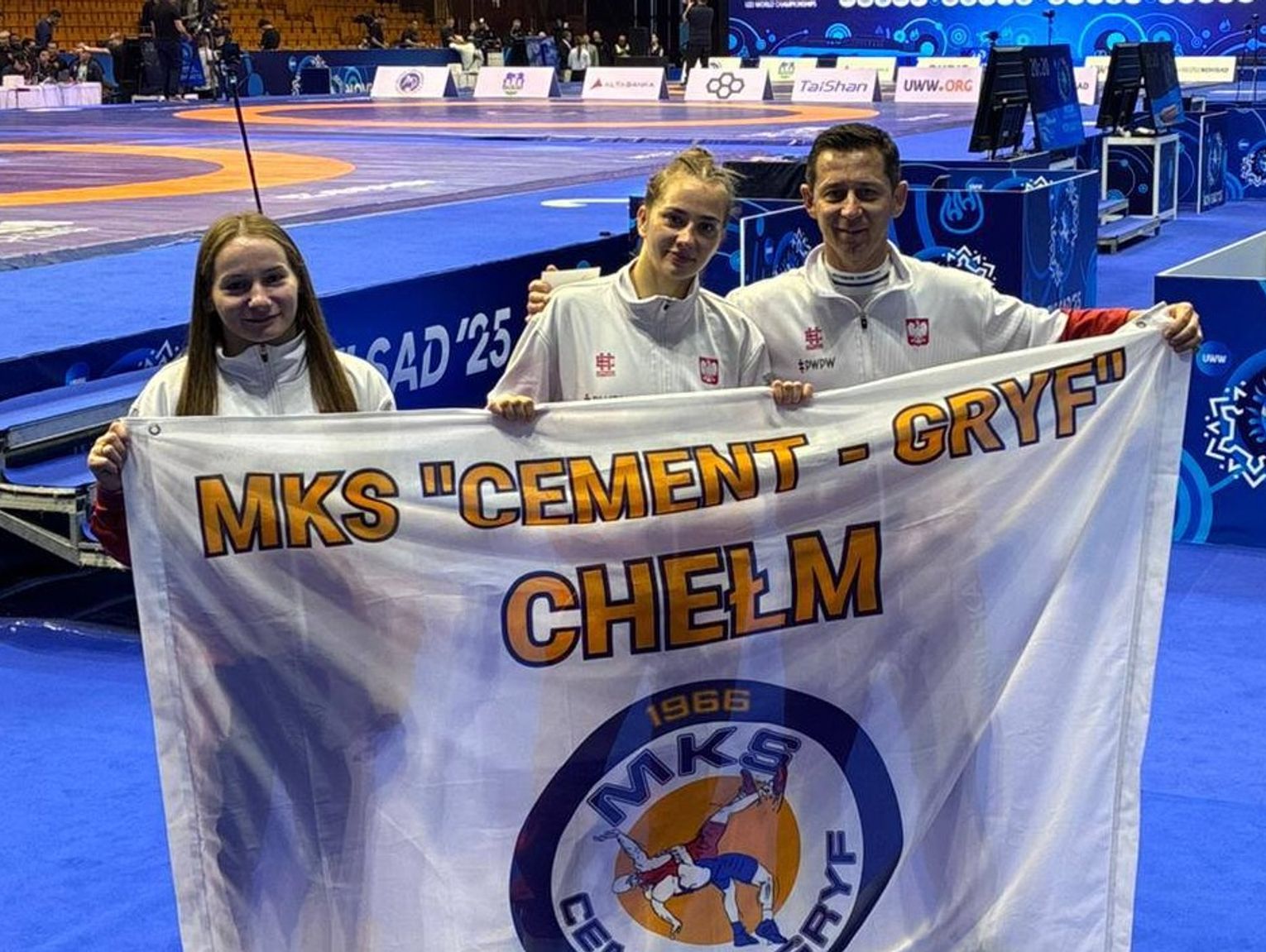 Wiadomości sportowe - Cement Gryf Chełm na matach europejskiego czempionatu