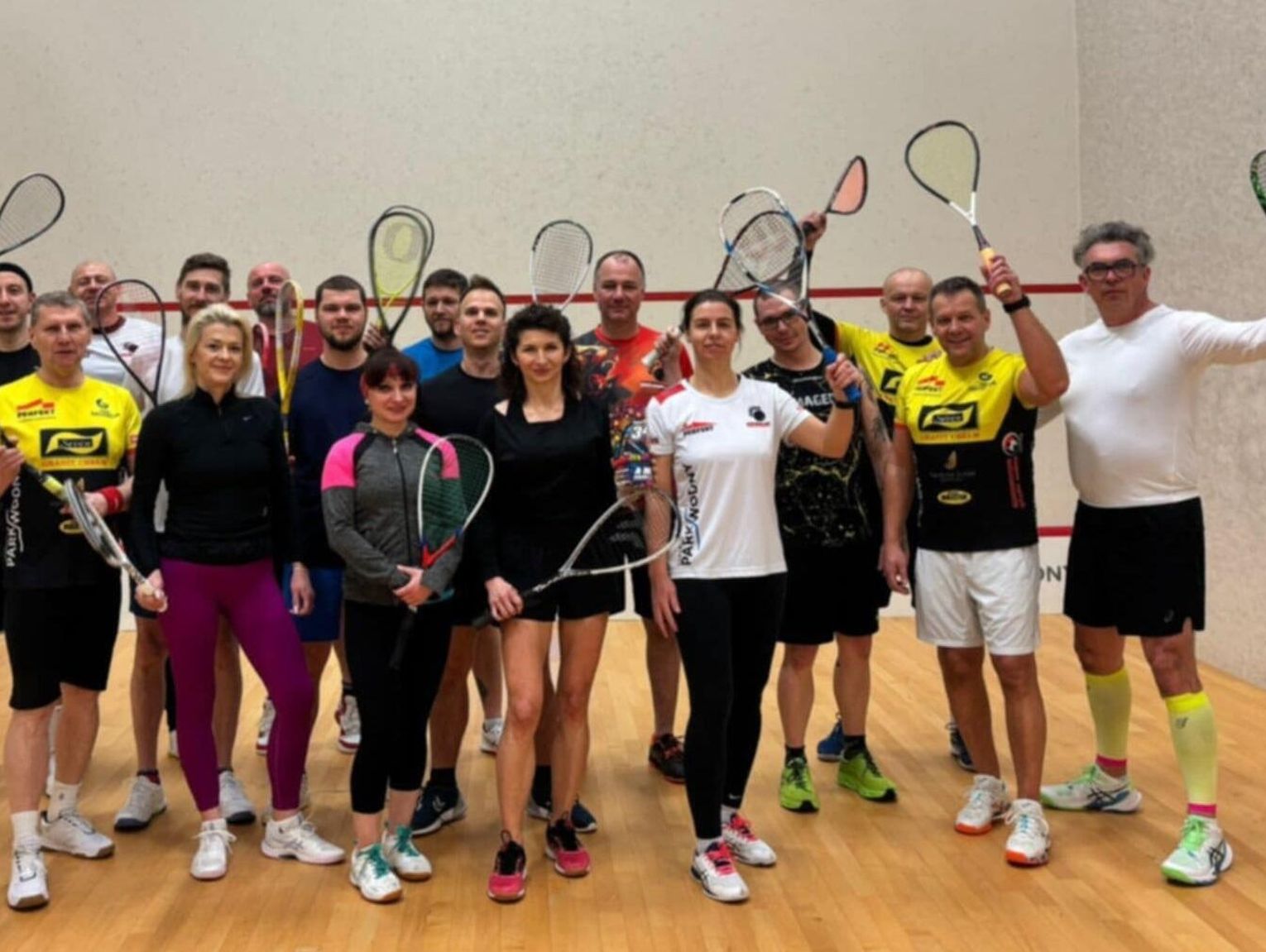 Wiadomości sportowe - Chełma Liga Squasha grała z WOŚP, Kamil Mękal gotowy do kolejnej walki