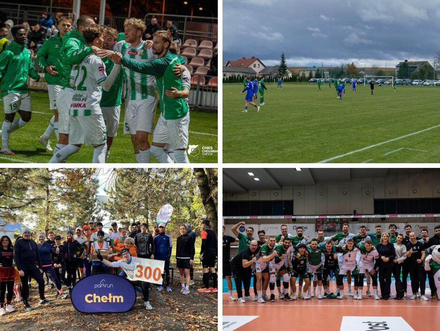 Wiadomości sportowe - Chełmianka Chełm z kompletem punktów, InPost ChKS Chełm z triumfem w PlusLidze