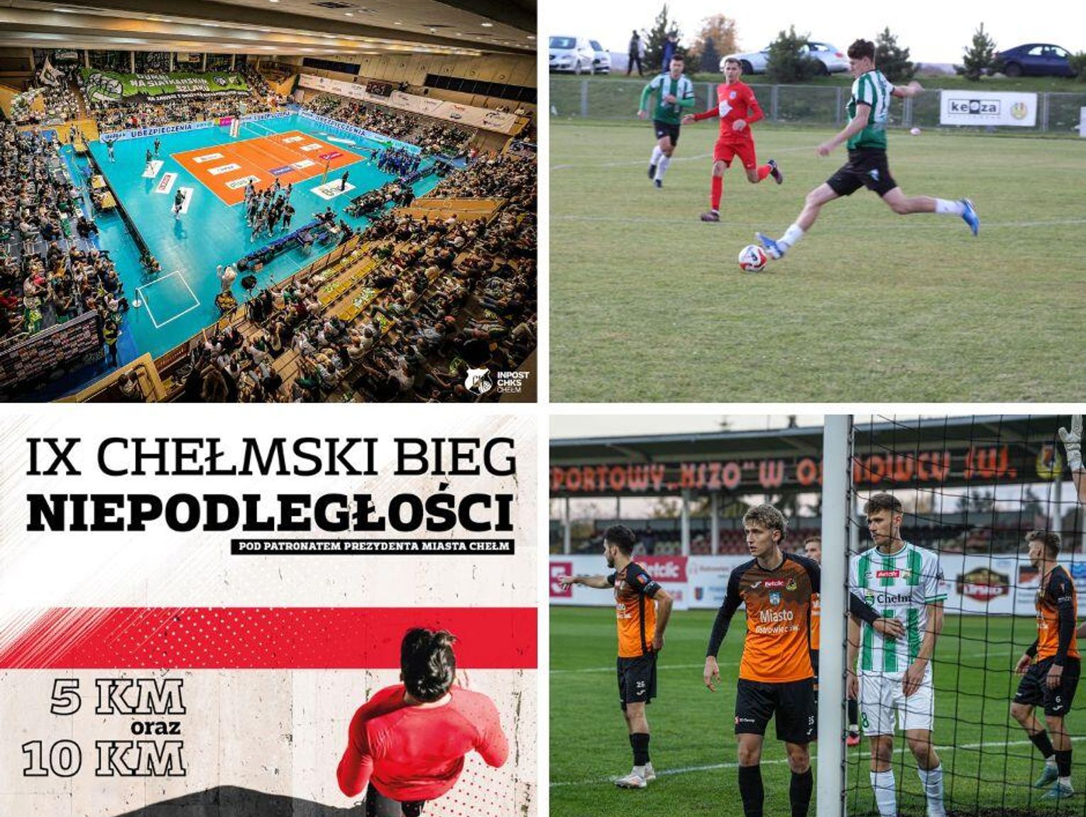 Wiadomości sportowe - Chełmianka kontra Cracovia II, Inpost ChKS Chełm vs. Bogdanka LUK Lublin