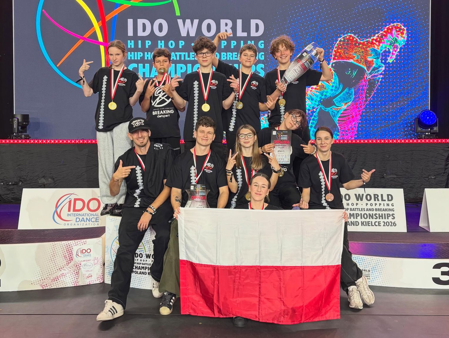 Wiadomości sportowe - LKS Breaking DotSport z medalami w Mistrzostwach Świata IDO