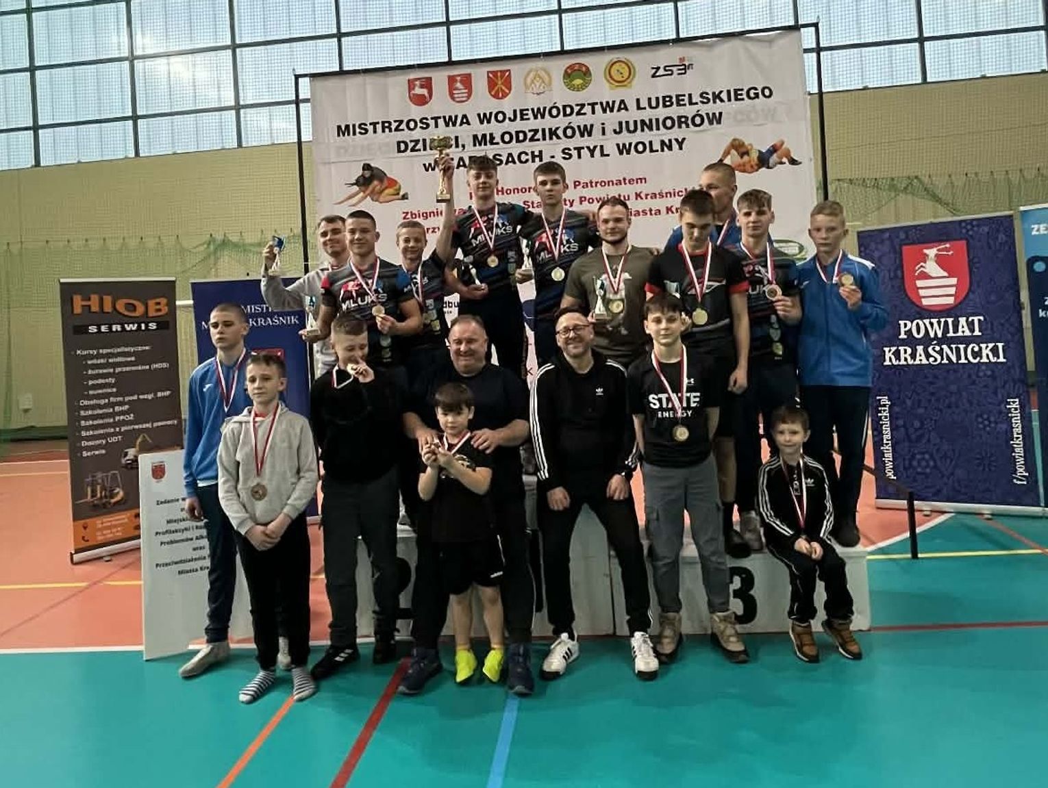 Wiadomości sportowe - MLUKS Włodawa z wicemistrzostwem województwa