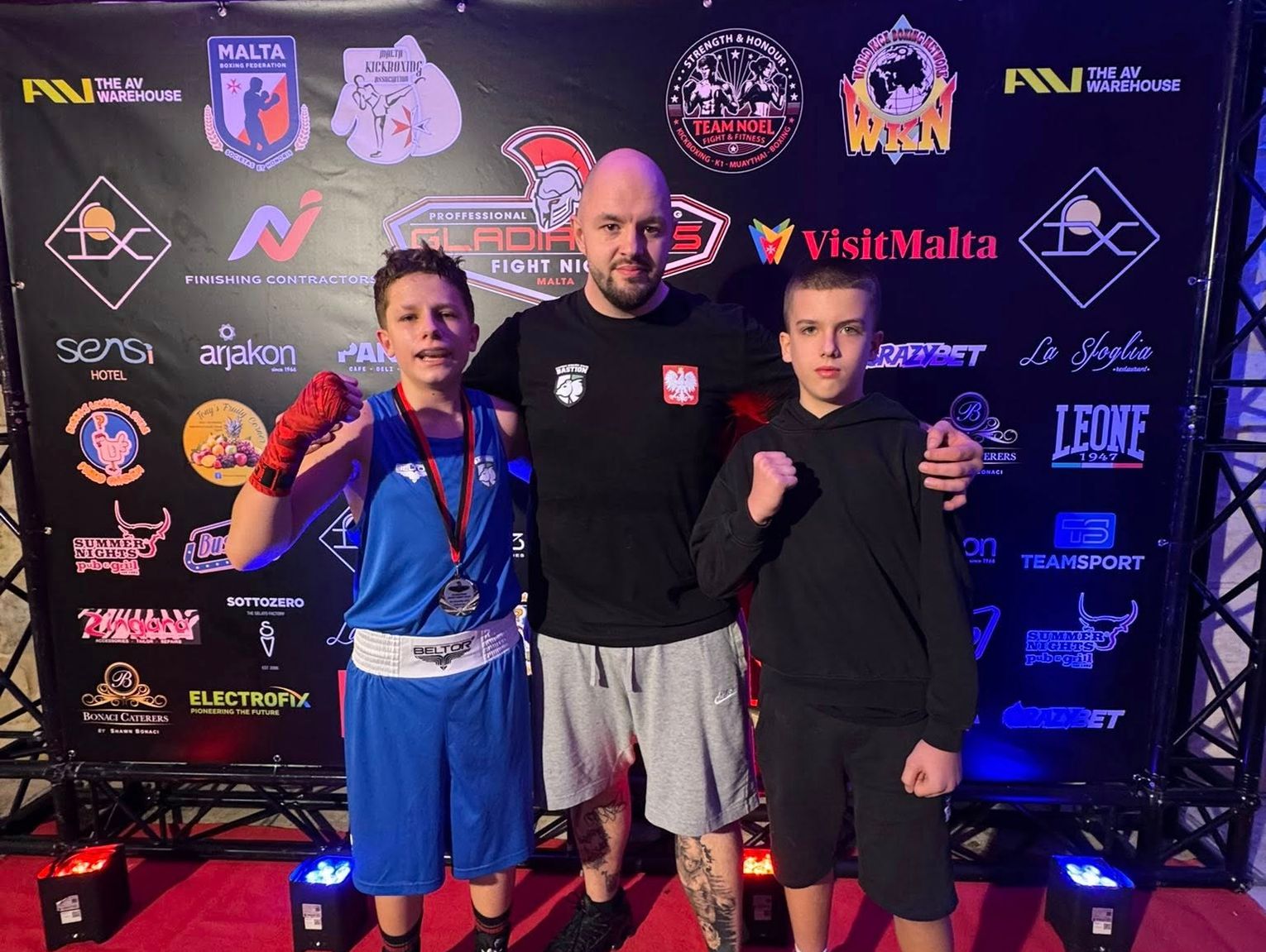 Wiadomości sportowe - pięściarze Bastionu walczyli na Malcie