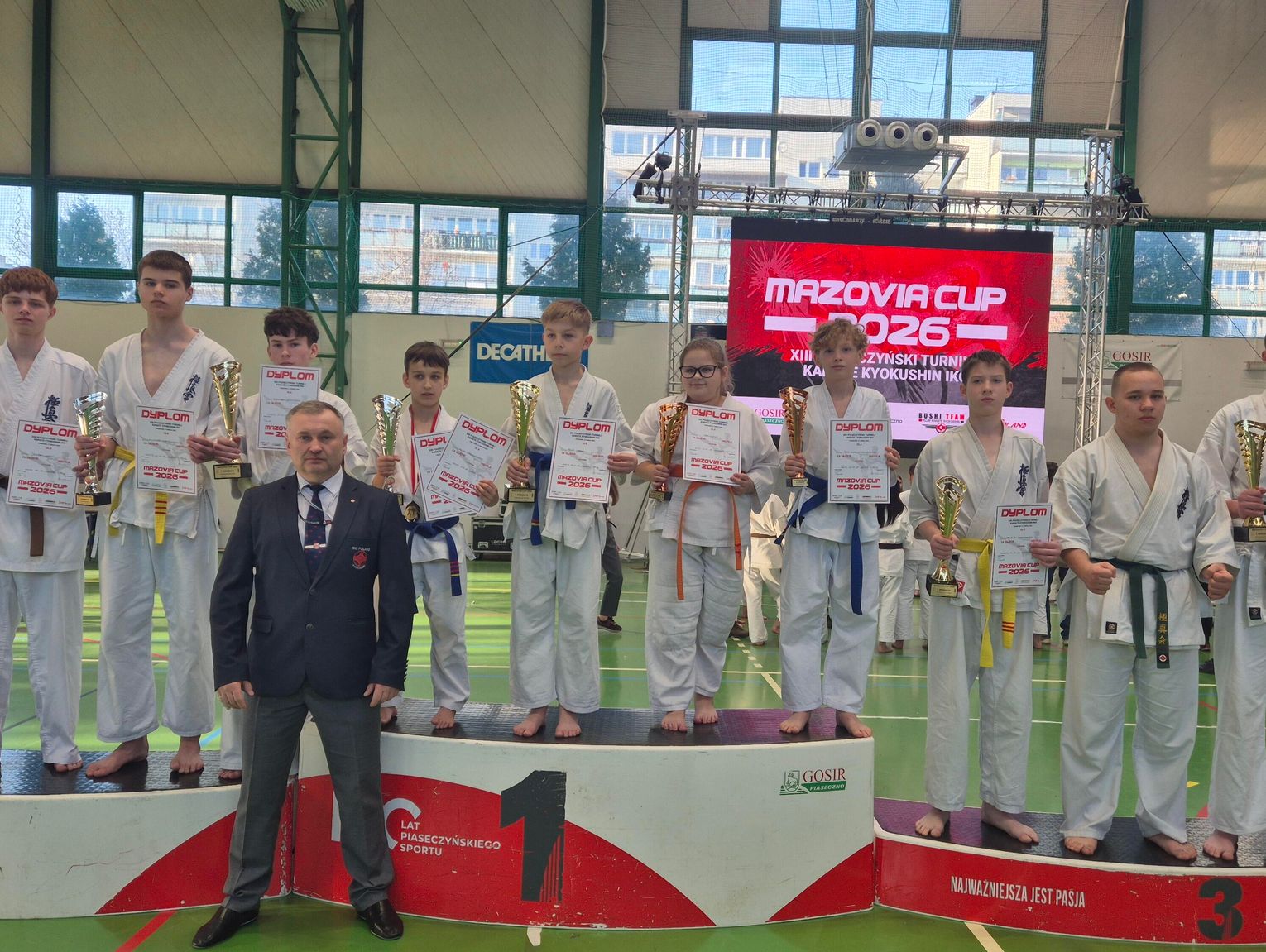 Wiadomości sportowe - Satorianie na podium Mazovia Cup