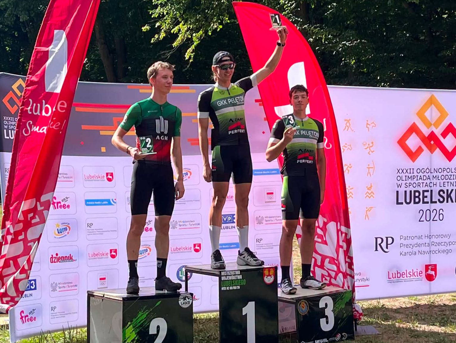 Wiadomości sportowe - sierpniowe sukcesy w GKK Peleton Okszów