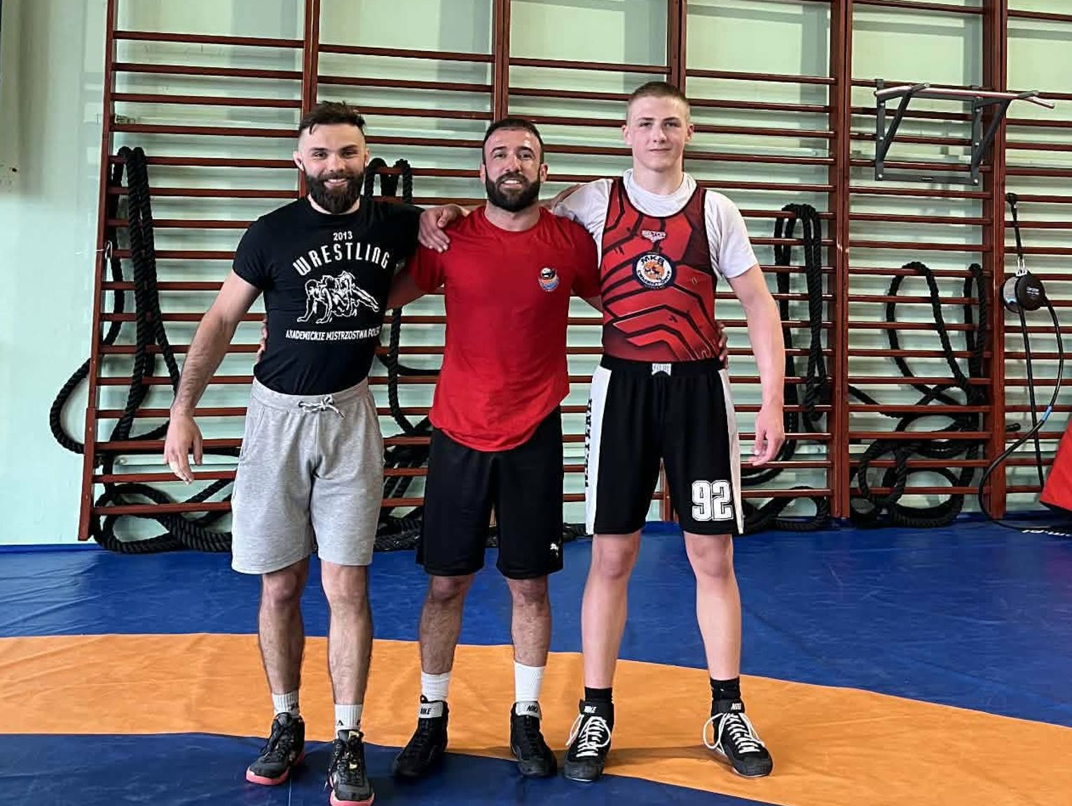 Wiadomości sportowe - Sitki Talan trenował w Cemencie Gryfie Chełm