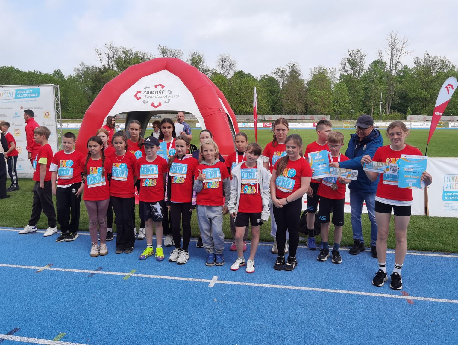 Wiadomości sportowe - sukcesy lekkoatletów MKS-u Agros Chełm