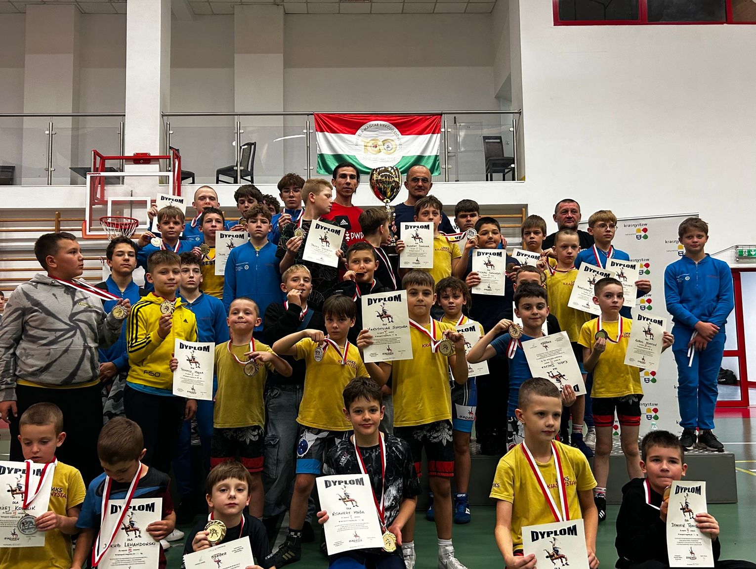 Wiadomości sportowe - zapaśnicy LMKS-u Krasnystaw zdominowali konkurencję