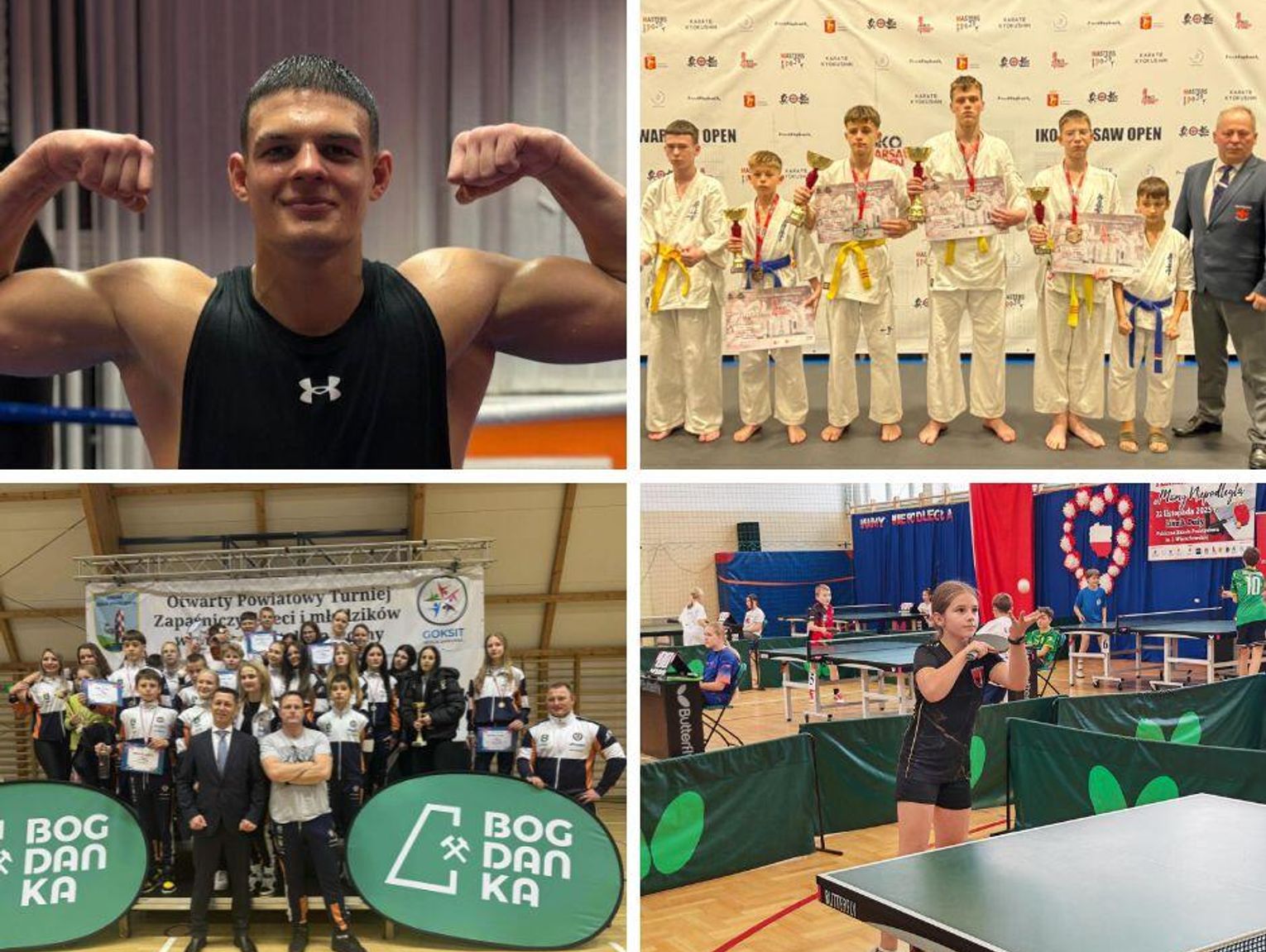 Wiadomości sportowe - zapaśnicze medale w Woli Uhruskiej, świetny start Satorian w Warszawie