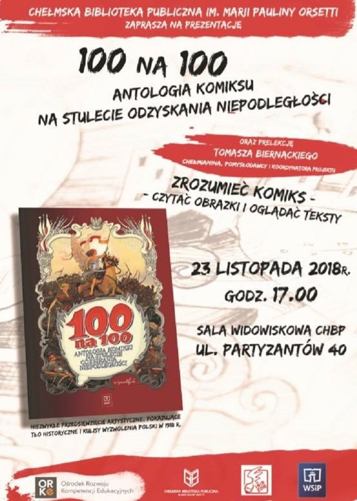 100 na 100 czyli Antologia komiksu w ChBP