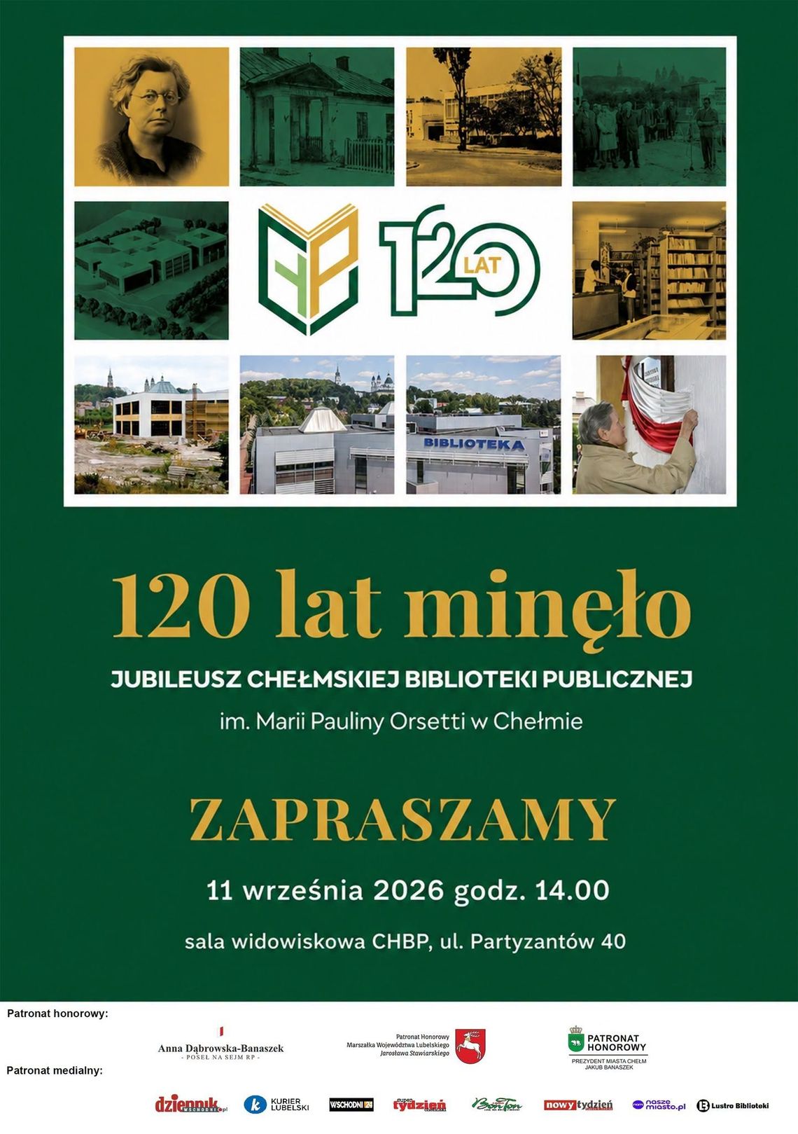 120 lat Chełmskiej Biblioteki Publicznej! Jak zmieniała się przez ponad wiek i jaką rolę pełni dziś?