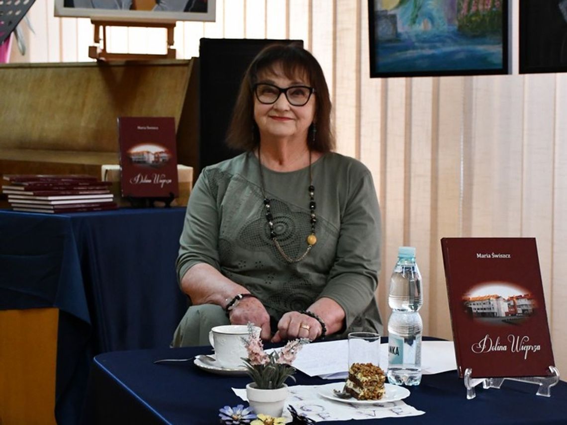 Autorka "Doliny Wieprza" w Radiu Bon Ton. Maria Świszcz i pisaniu, malowaniu i Krasnymstawie