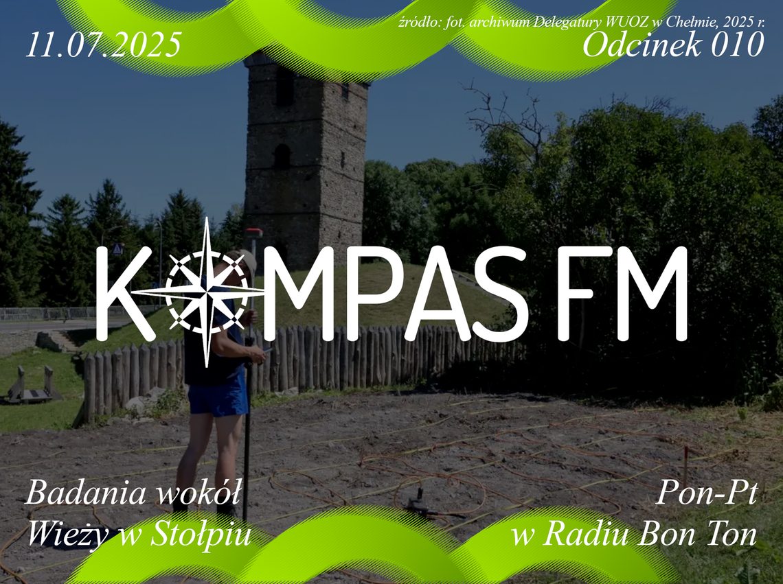 Badania wokół Wieży w Stołpiu - Kompas FM