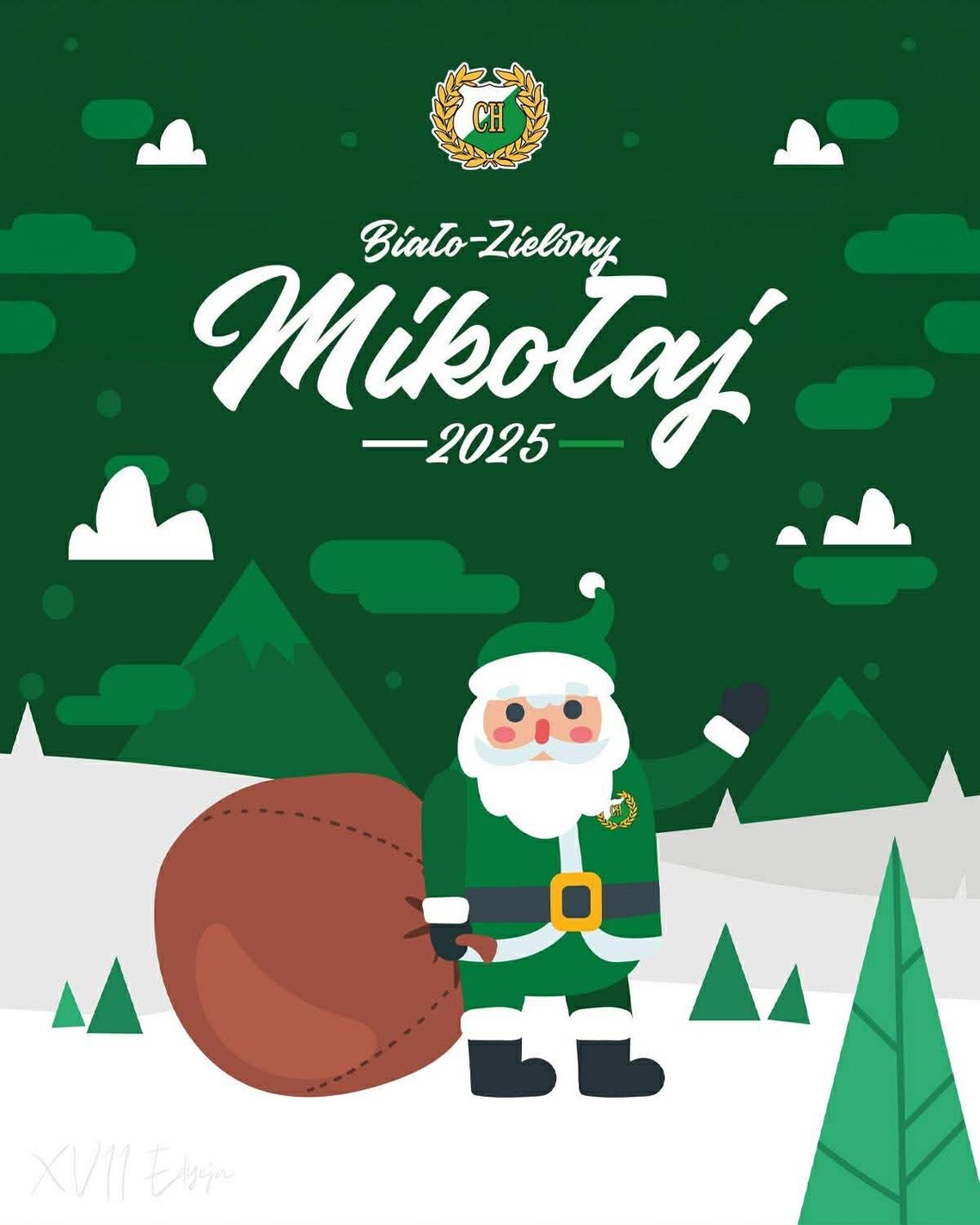 Biało - Zielony Mikołaj znowu w akcji Biało - Zielony Mikołaj znowu w akcji