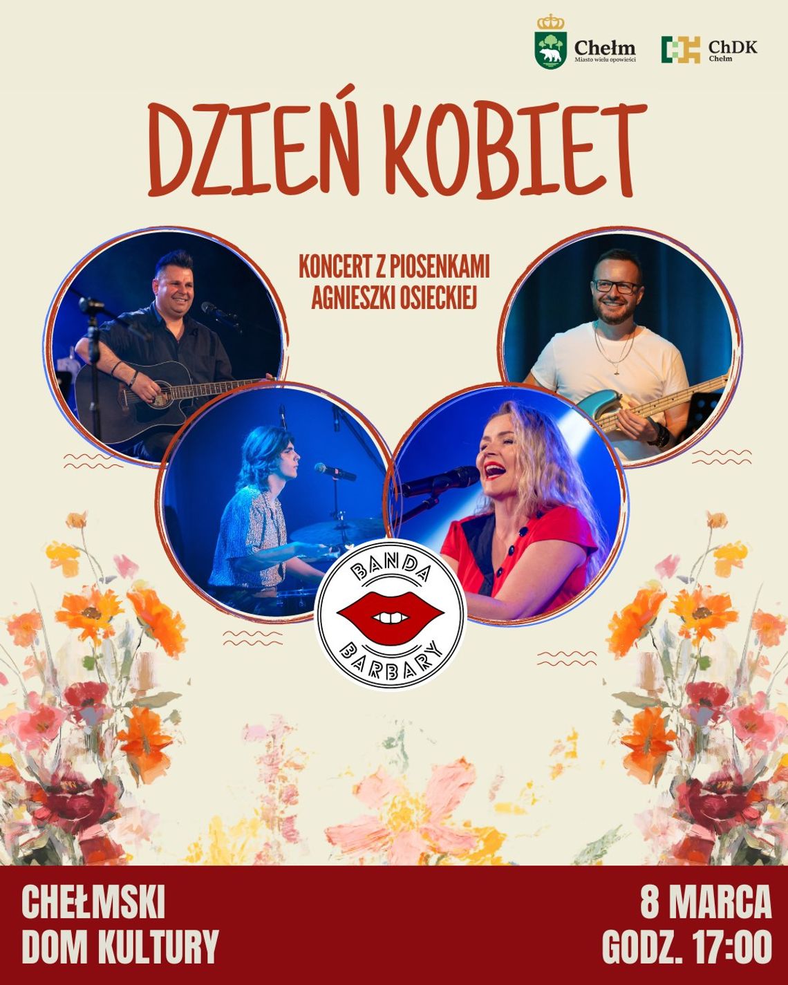 BLIŻEJ KULTURY (odc. 364) - Dzień kobiet w Chełmskim Domu Kultury Koncert odbędzie się 8 marca o godzinie 17:00 w sali widowiskowej ChDK.