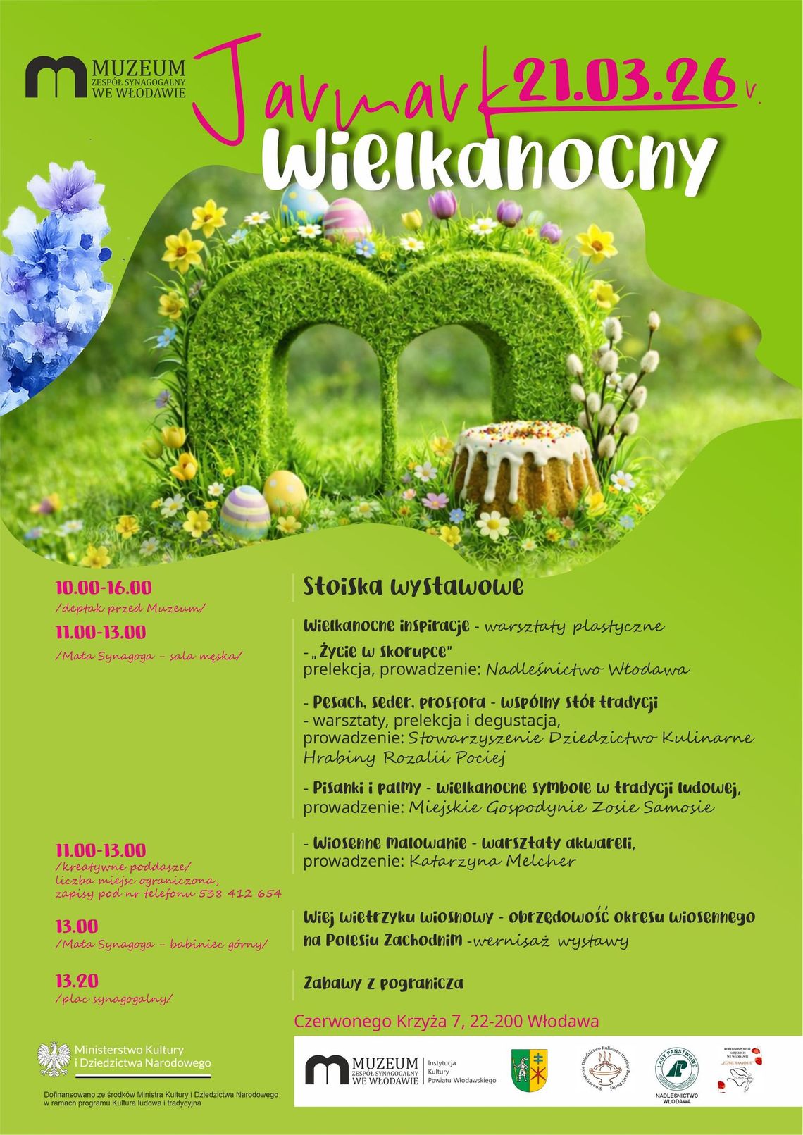 Początek Jarmarku Wielkanocnego we Włodawie o godzinie 10:00.