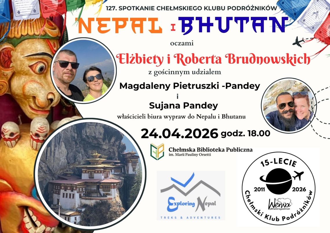 Wydarzenie odbędzie się 24 kwietnia o godzinie 18:00.