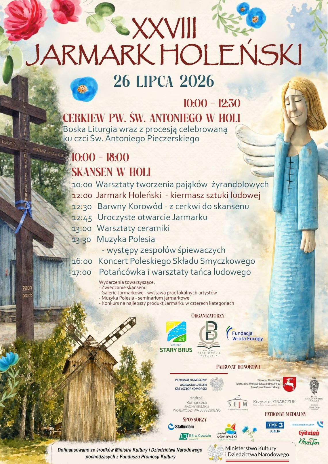 BLIŻEJ KULTURY (odc. 455) - XXVIII Jarmark Holeński XXVIII Jarmark Holeński odbędzie się 26 lipca w Holi.